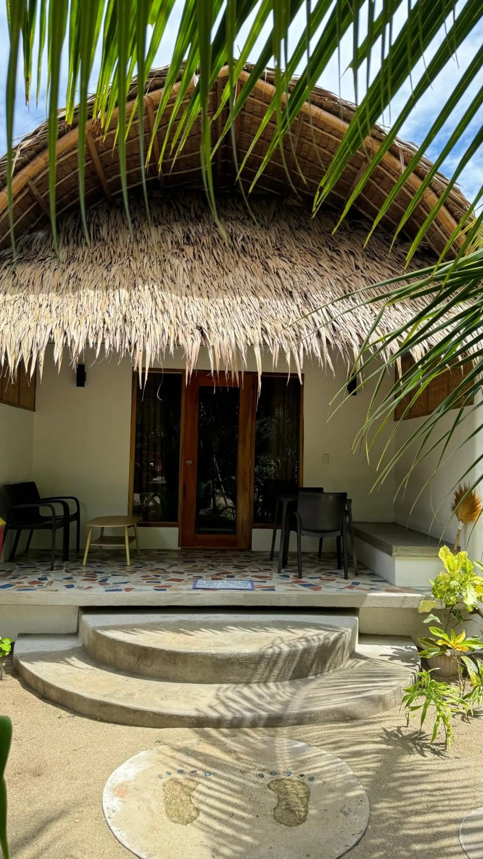 Patio in Footprints Beach Resort