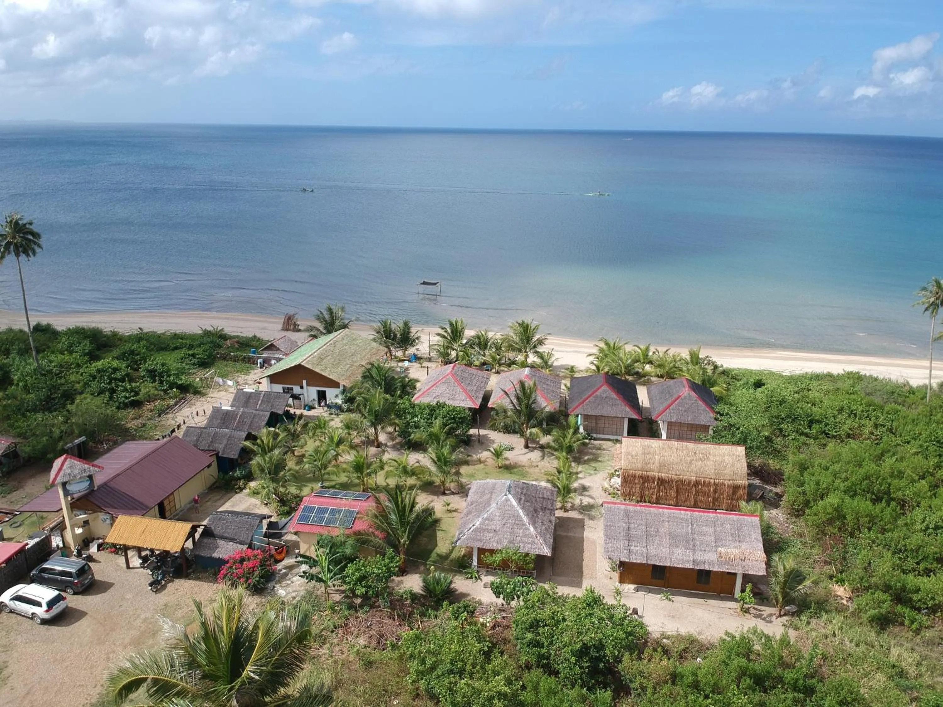 Bird's eye view in Footprints Beach Resort