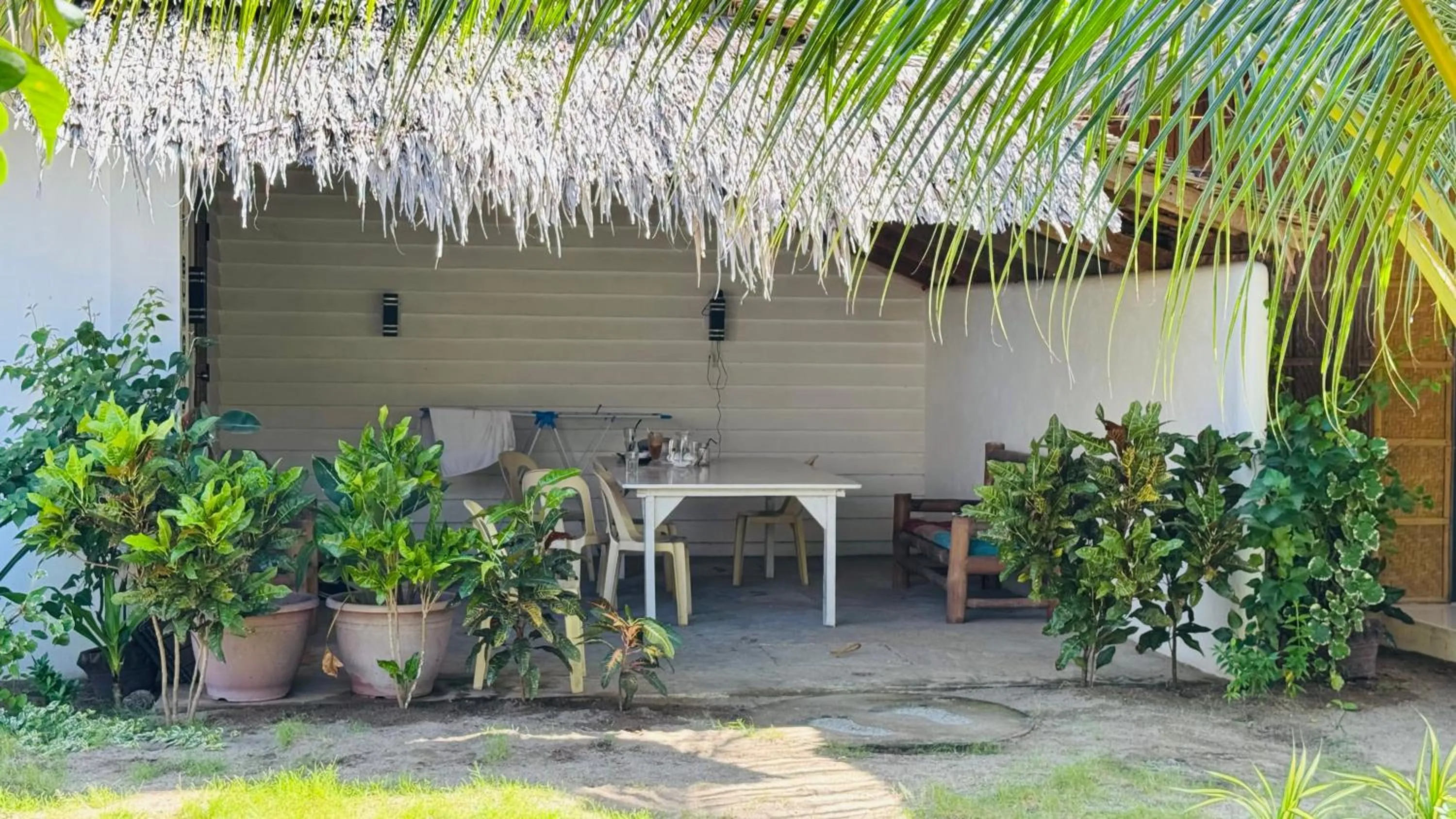 Patio in Footprints Beach Resort