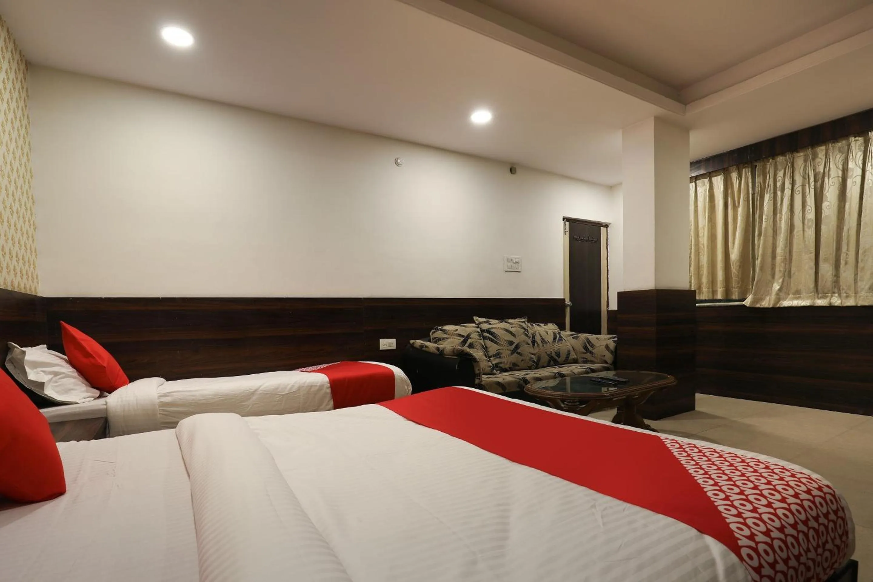 Bedroom, Bed in Hotel O Deccan Lodging And Boarding