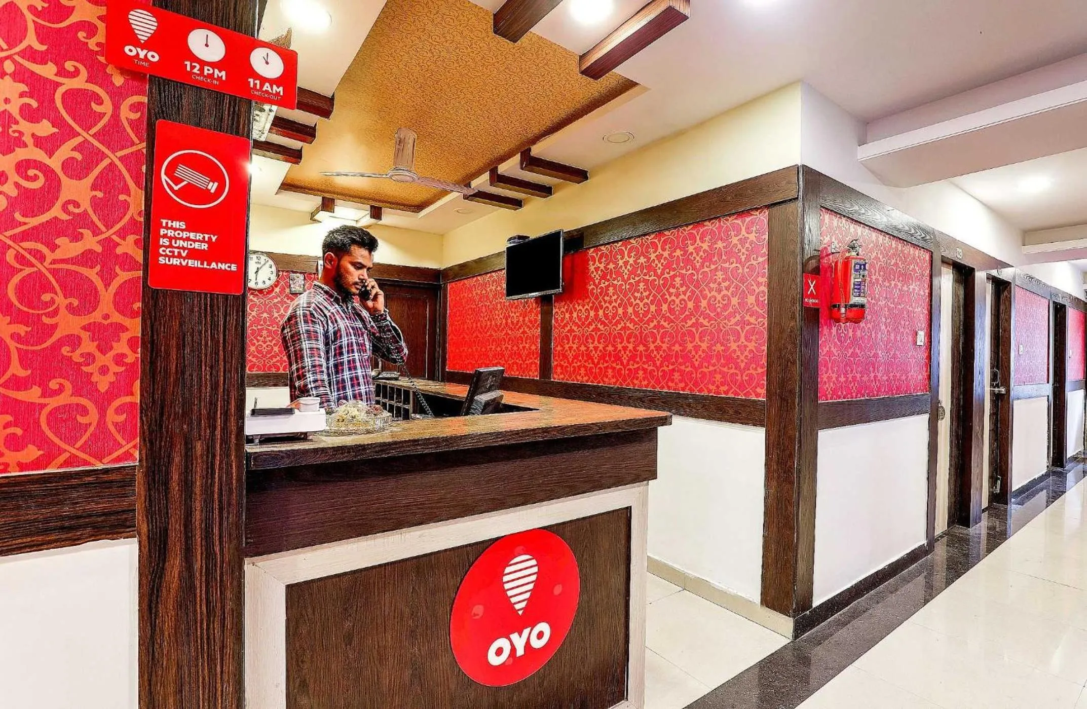 Lobby or reception in Hotel O Deccan Lodging And Boarding