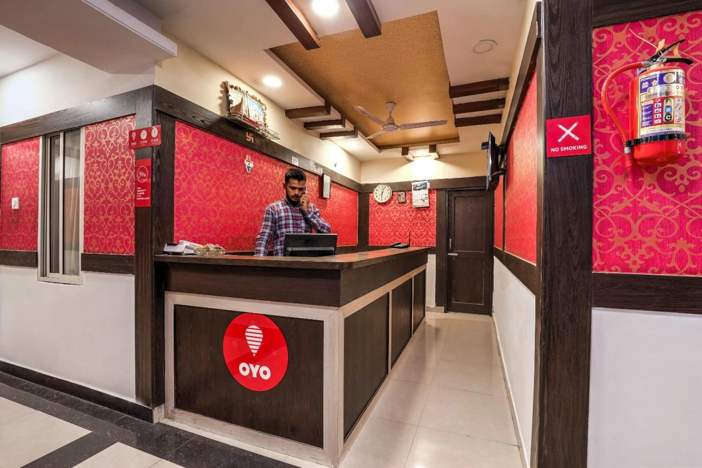 Lobby or reception in Hotel O Deccan Lodging And Boarding