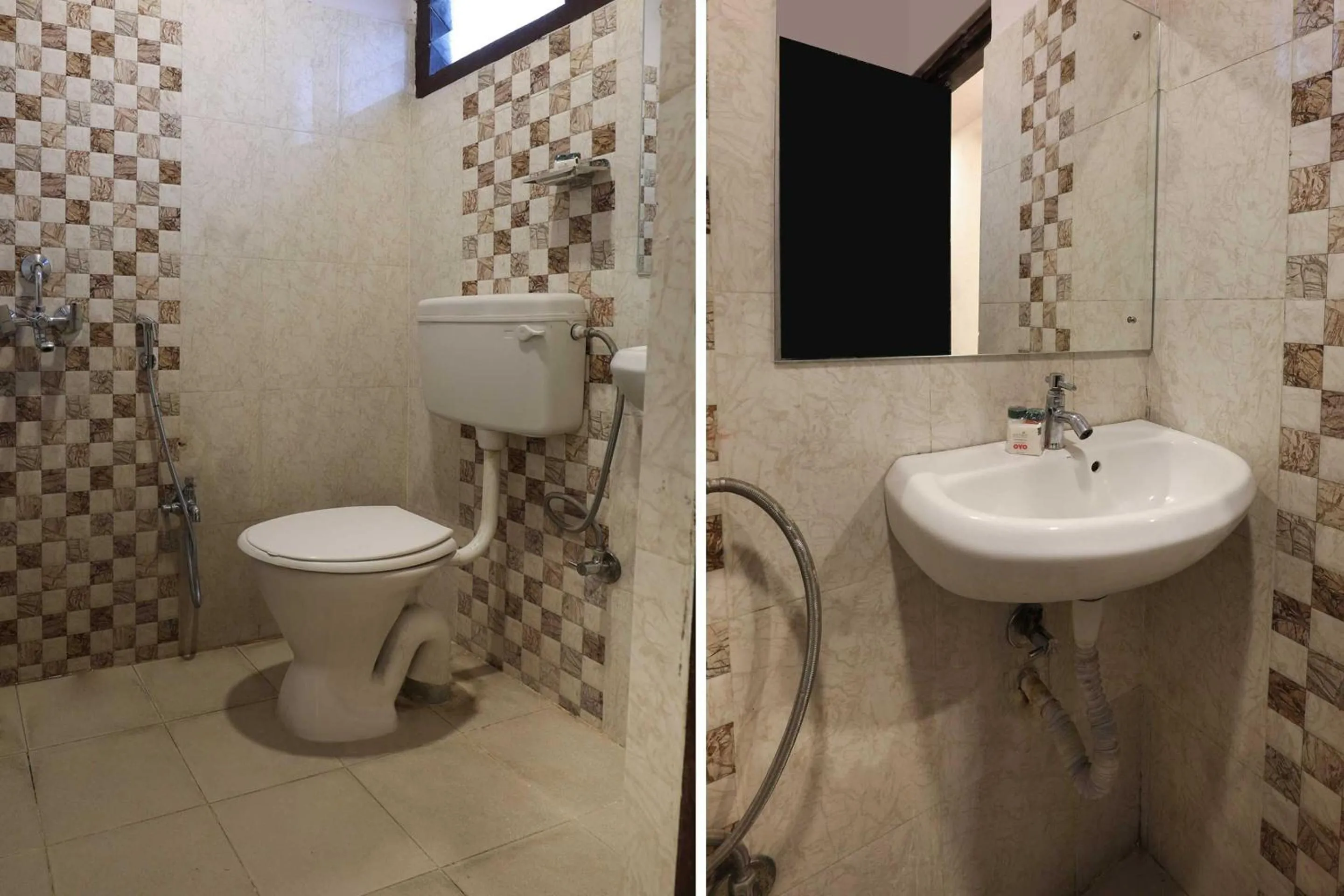 Bathroom in Hotel O Deccan Lodging And Boarding