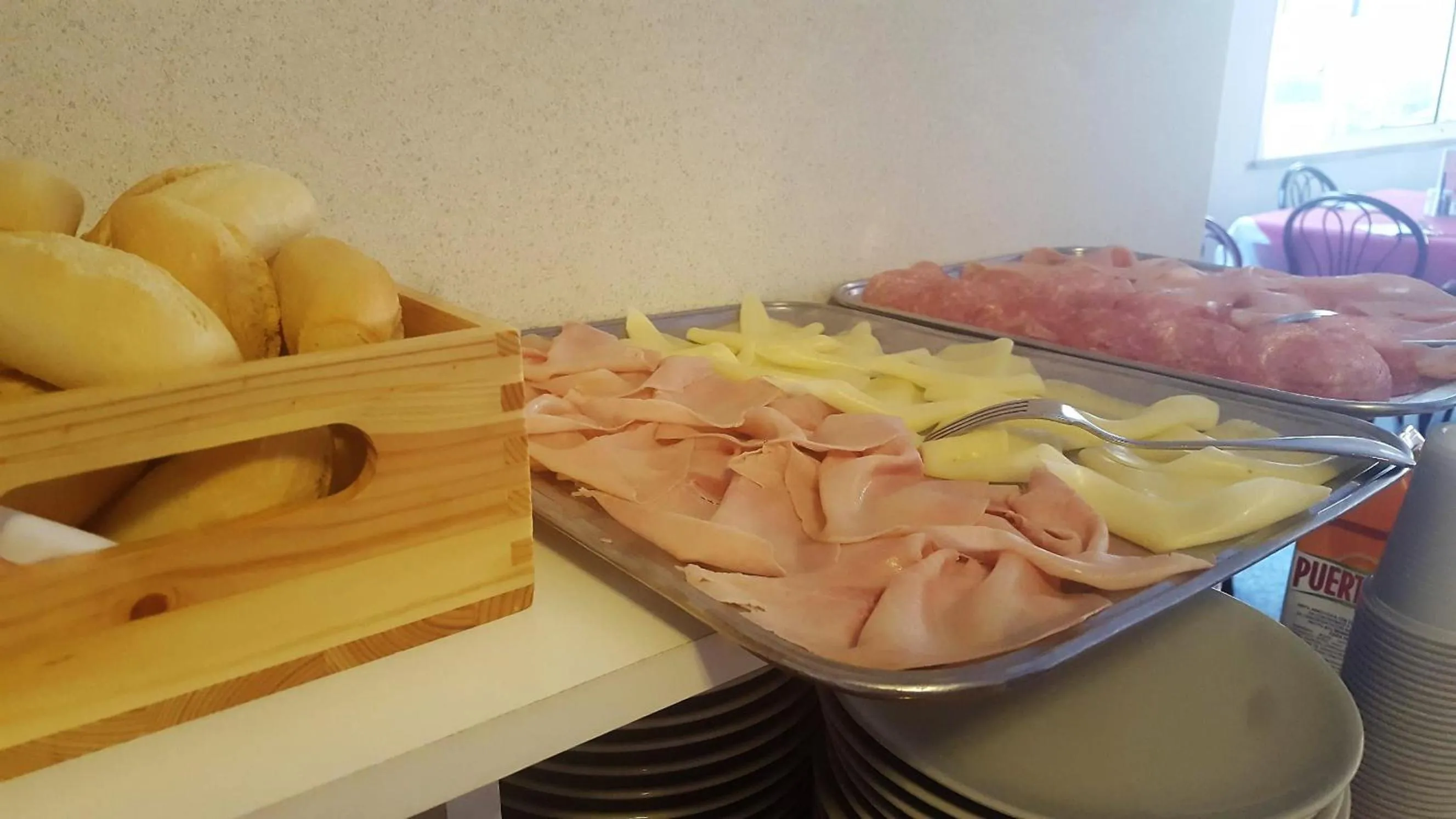 Continental breakfast in Albergo Sabrina