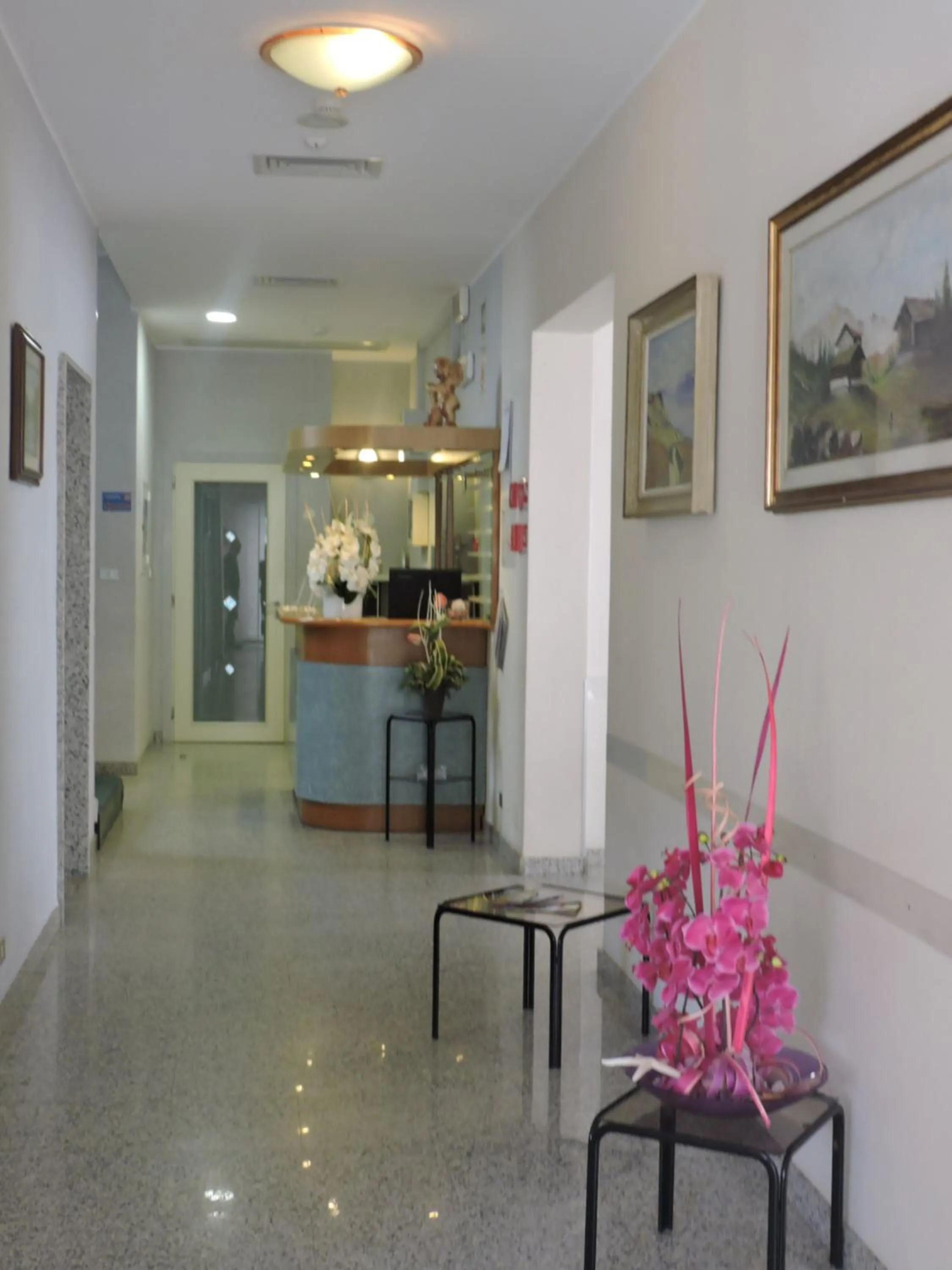 Lobby or reception in Albergo Sabrina