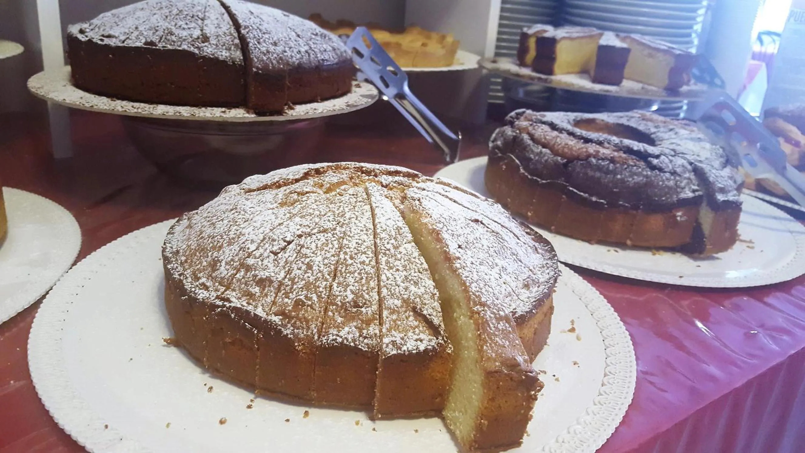 Buffet breakfast in Albergo Sabrina