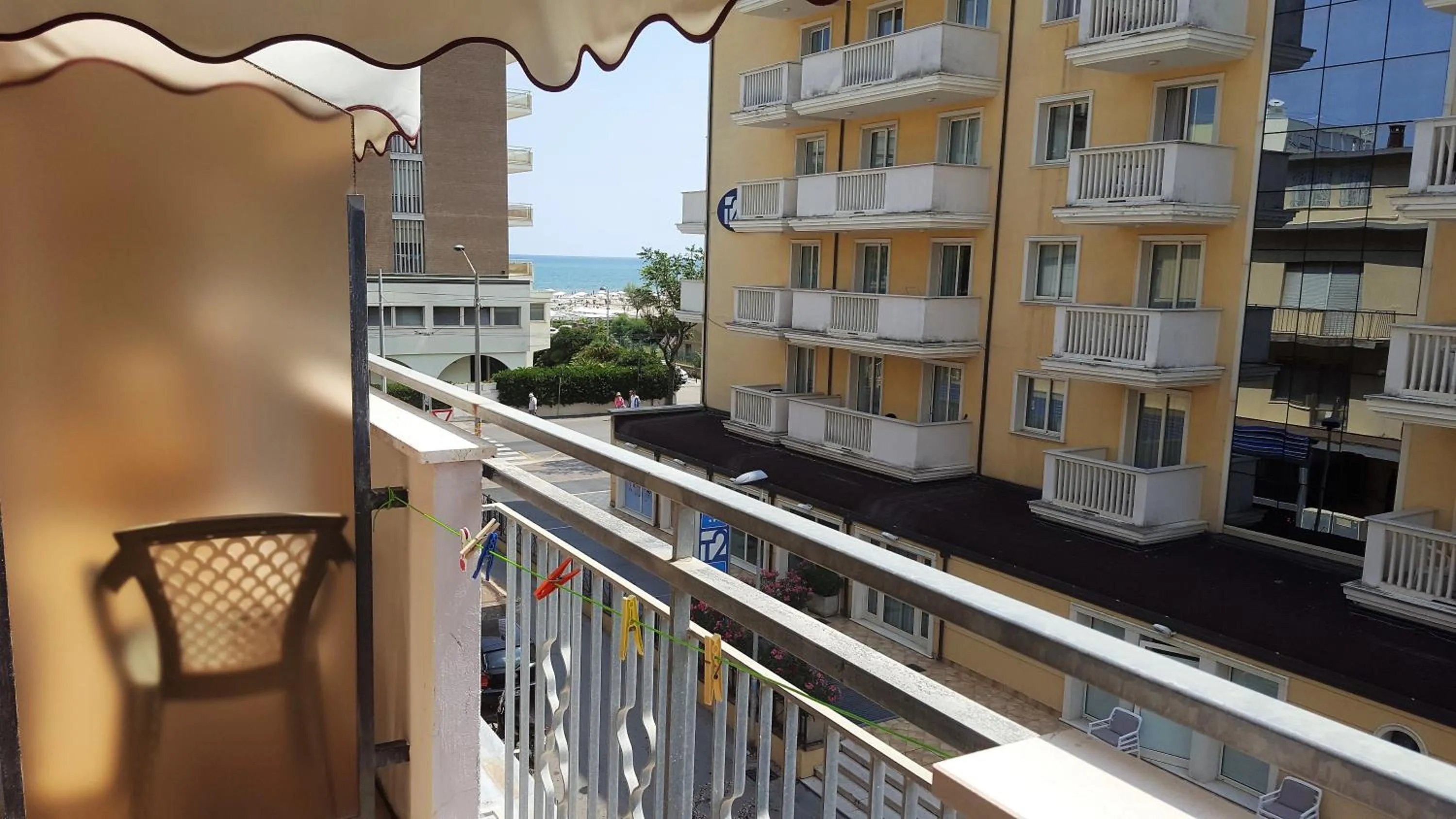 Balcony/Terrace in Albergo Sabrina