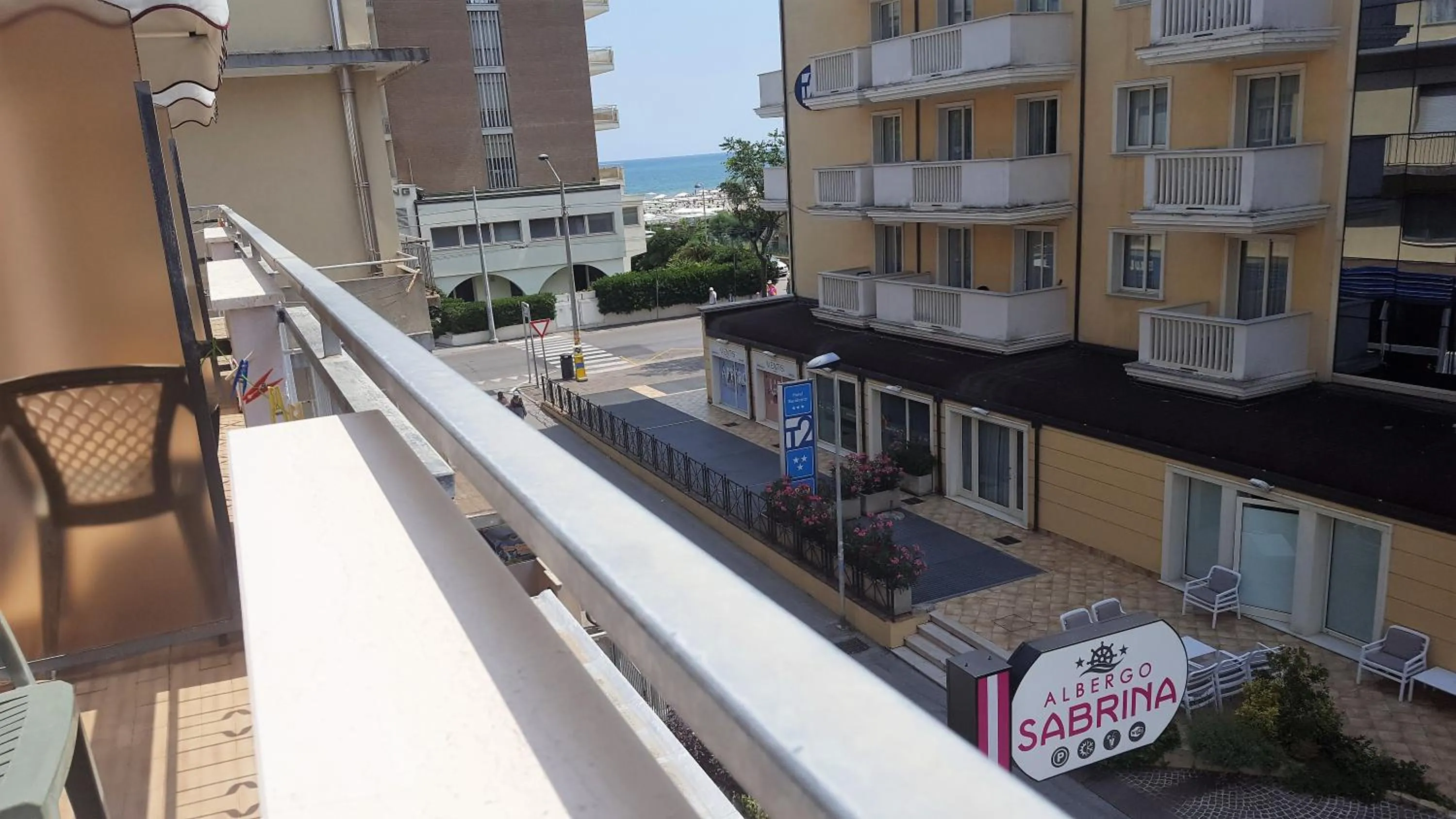Sea view in Albergo Sabrina
