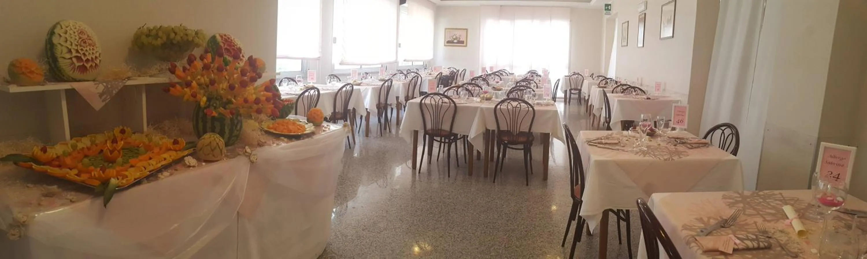 Restaurant/places to eat in Albergo Sabrina
