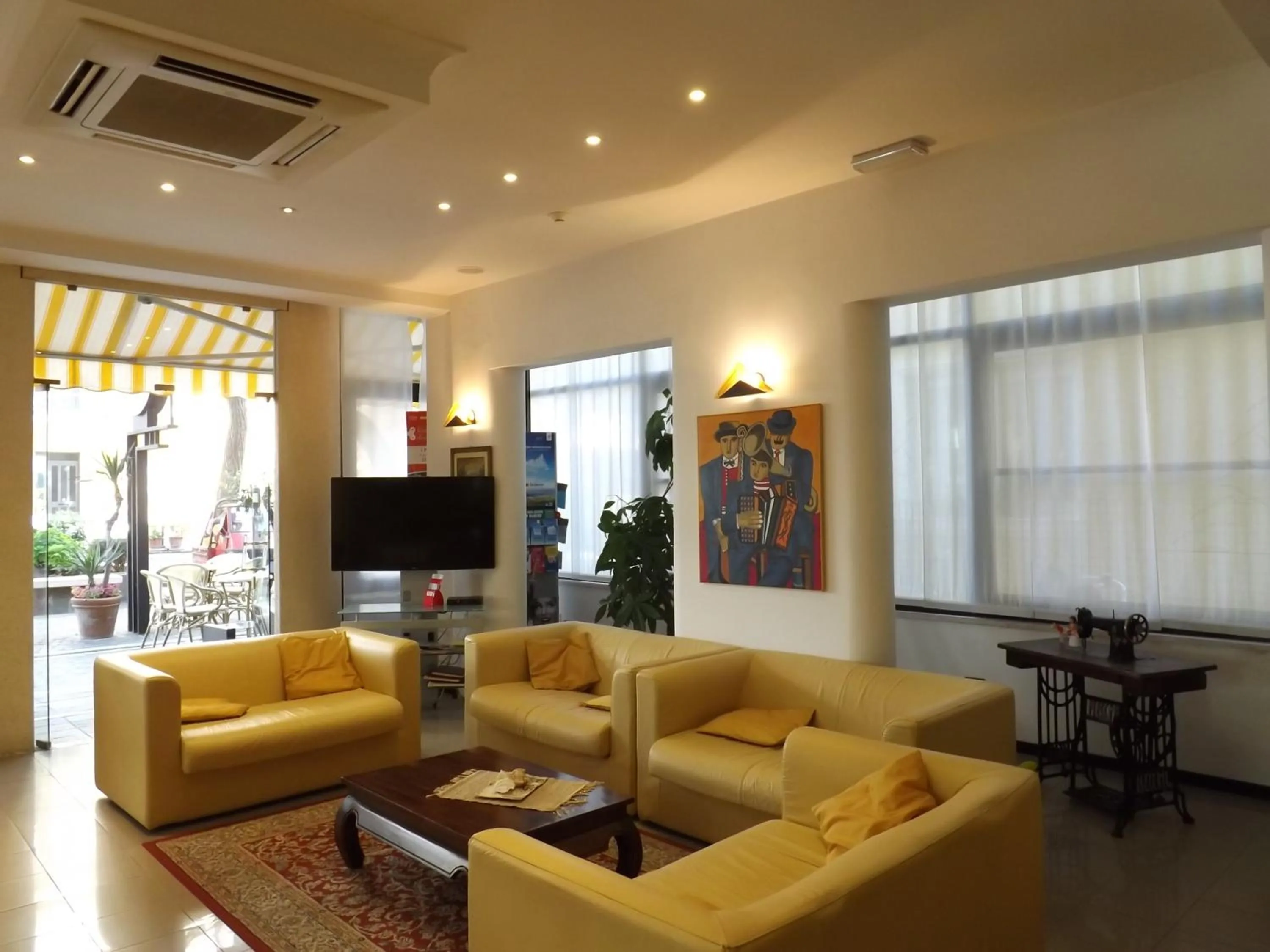 Lobby or reception in Hotel Vasco