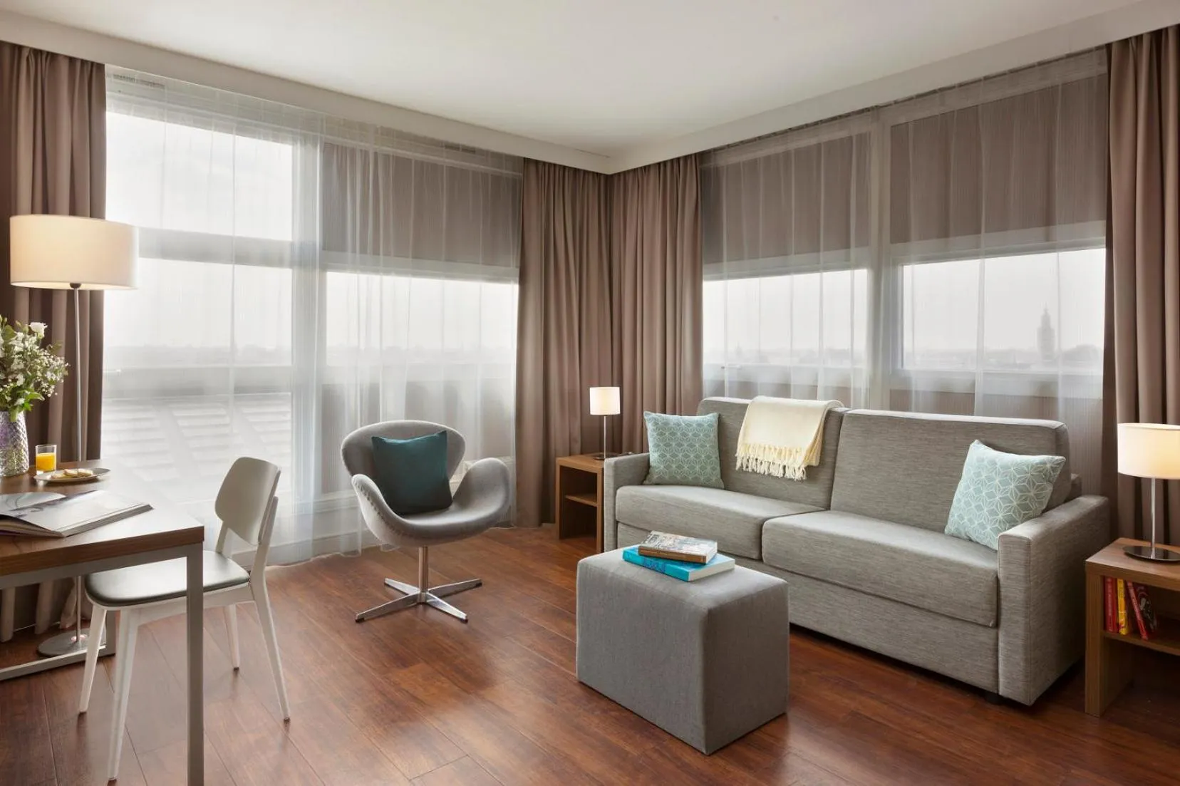 Living room in Citadines City Centre Lille