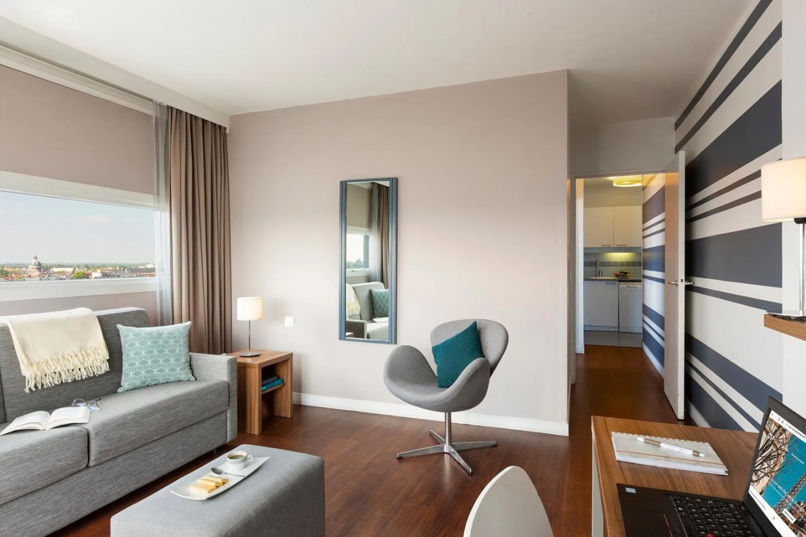 Living room in Citadines City Centre Lille