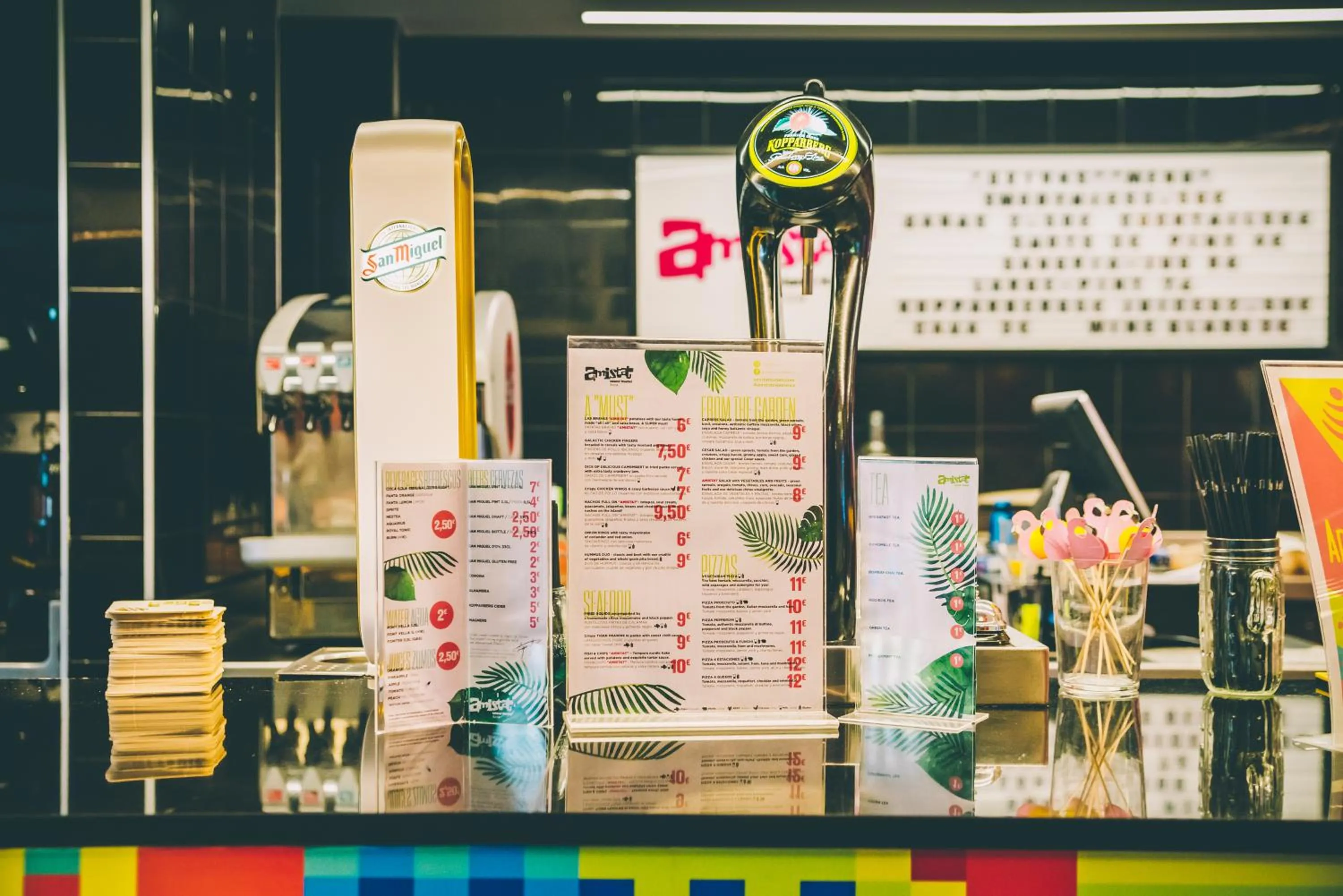 Logo/Certificate/Sign in AMISTAT Island Hostel Ibiza - ALBERGUE JUVENIL