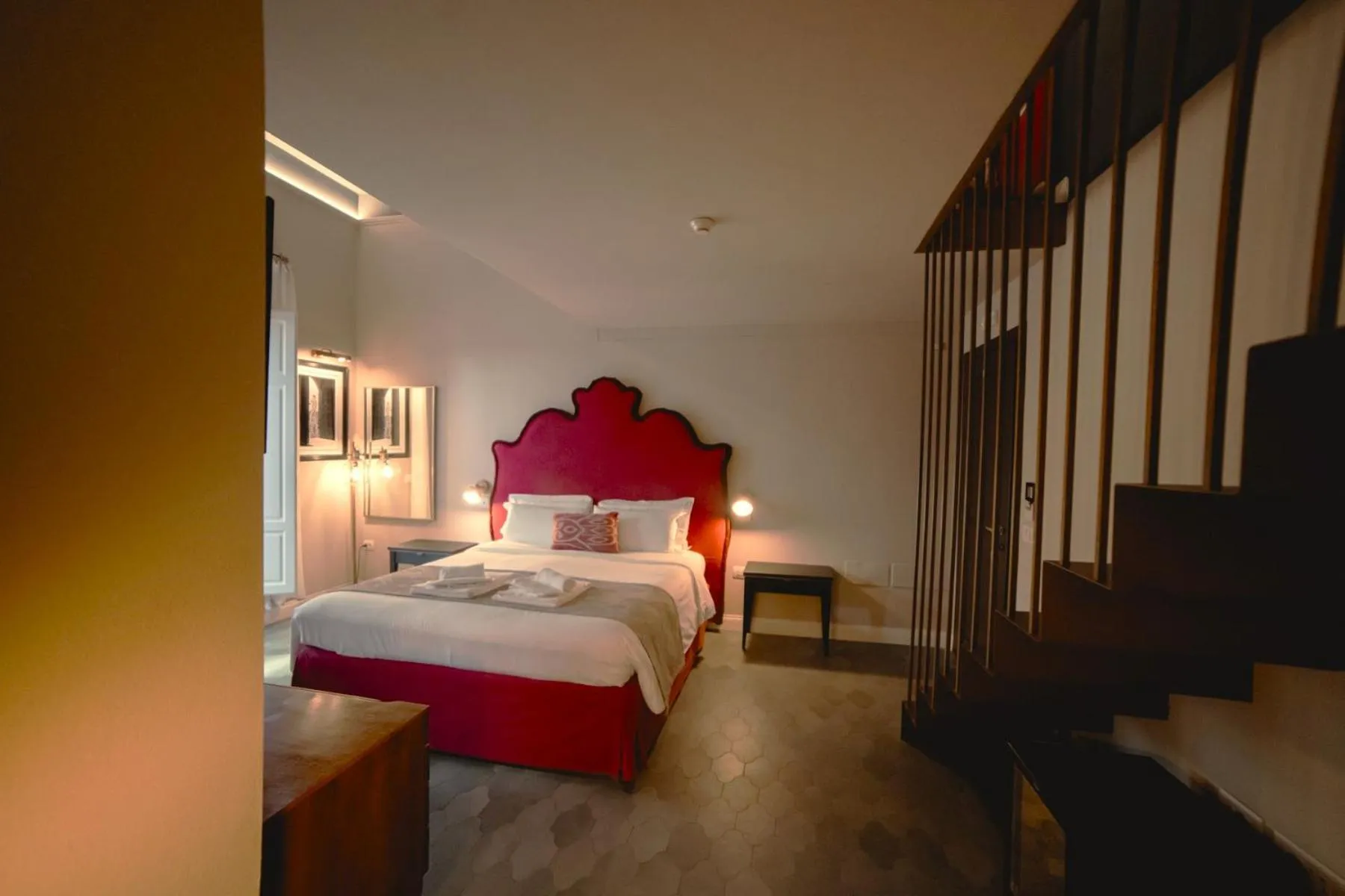 Bed in La Fonderia Firenze