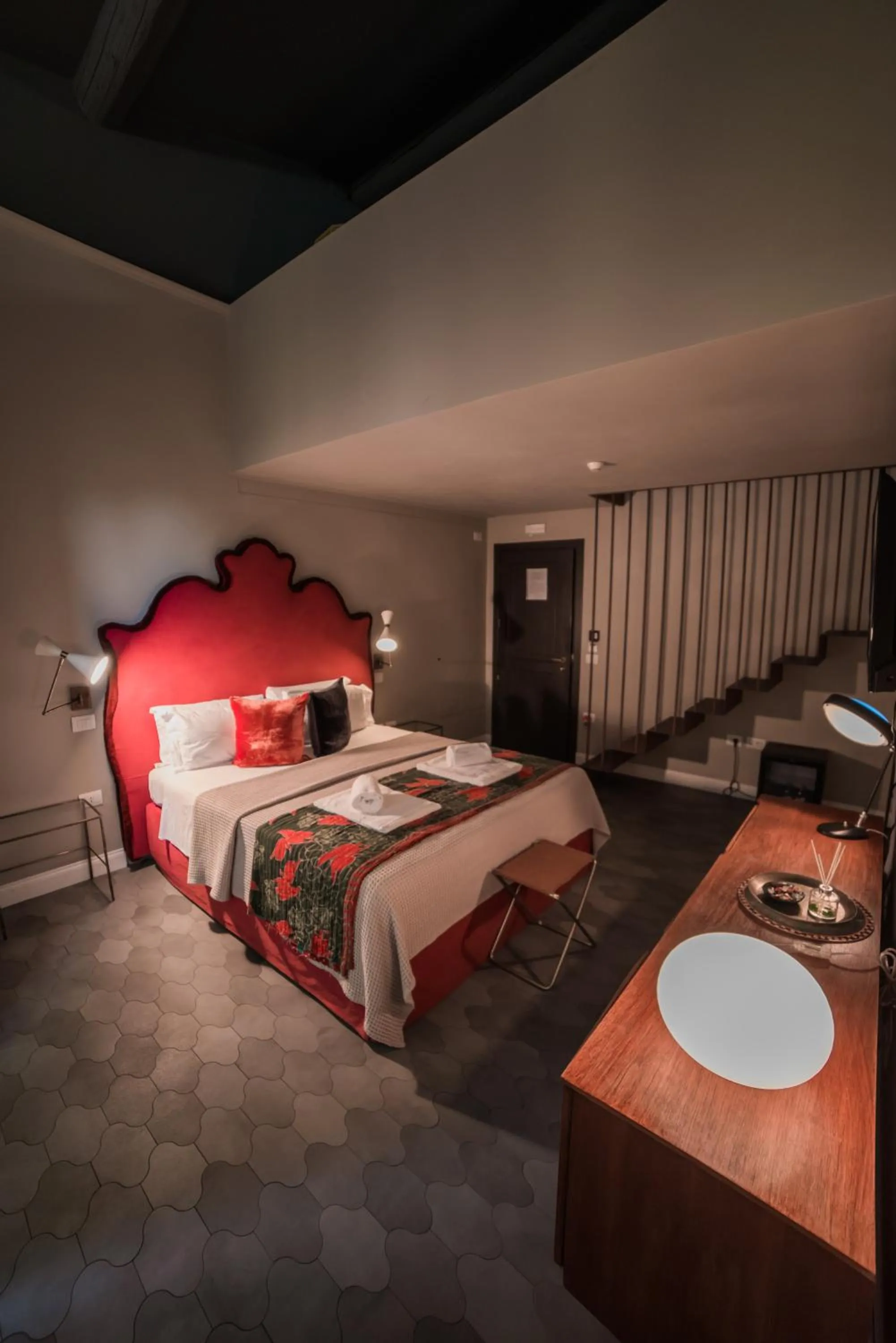 Bed in La Fonderia Firenze