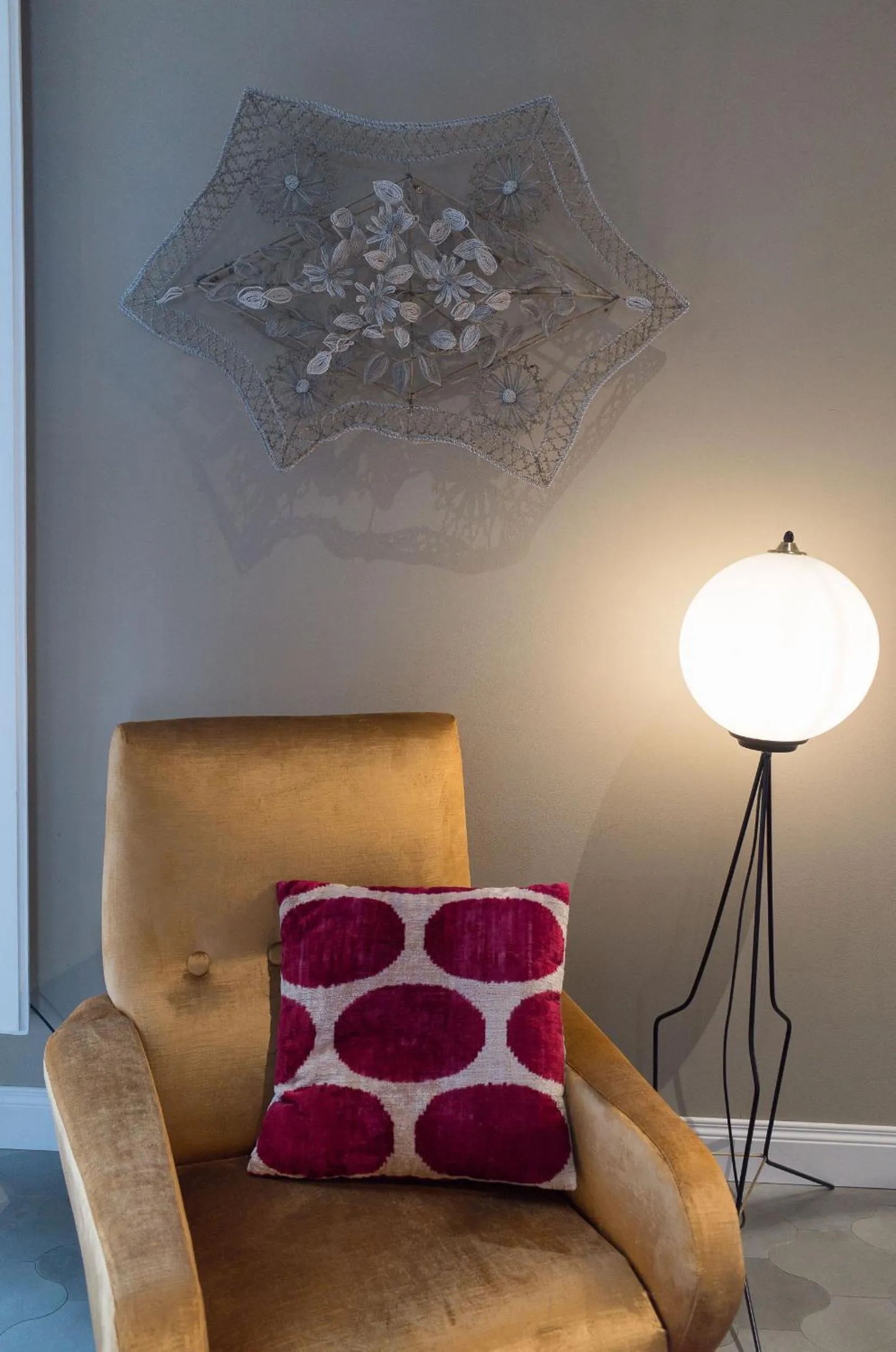 Decorative detail in La Fonderia Firenze