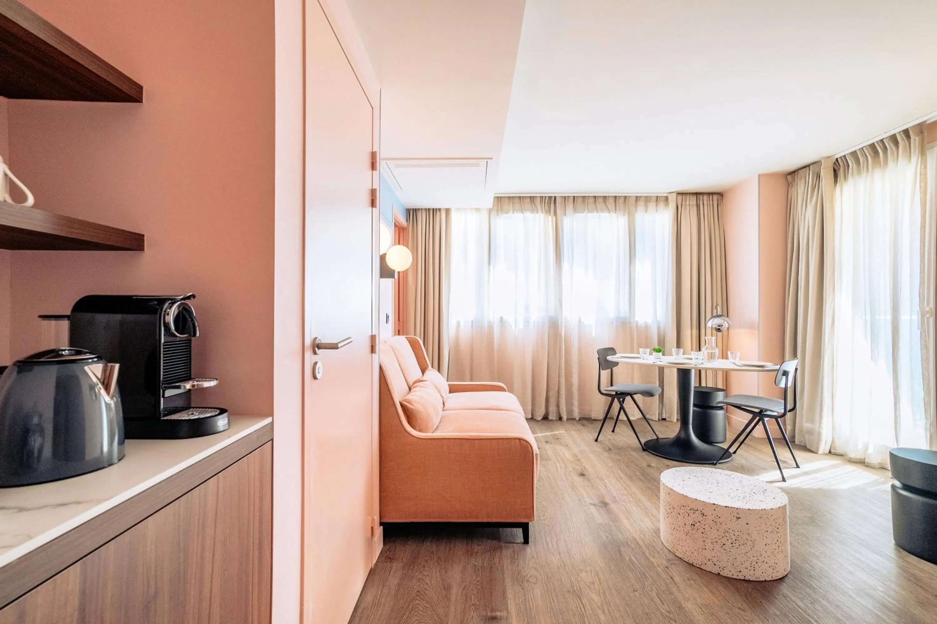 Living room in RockyPop Marseille Hôtel