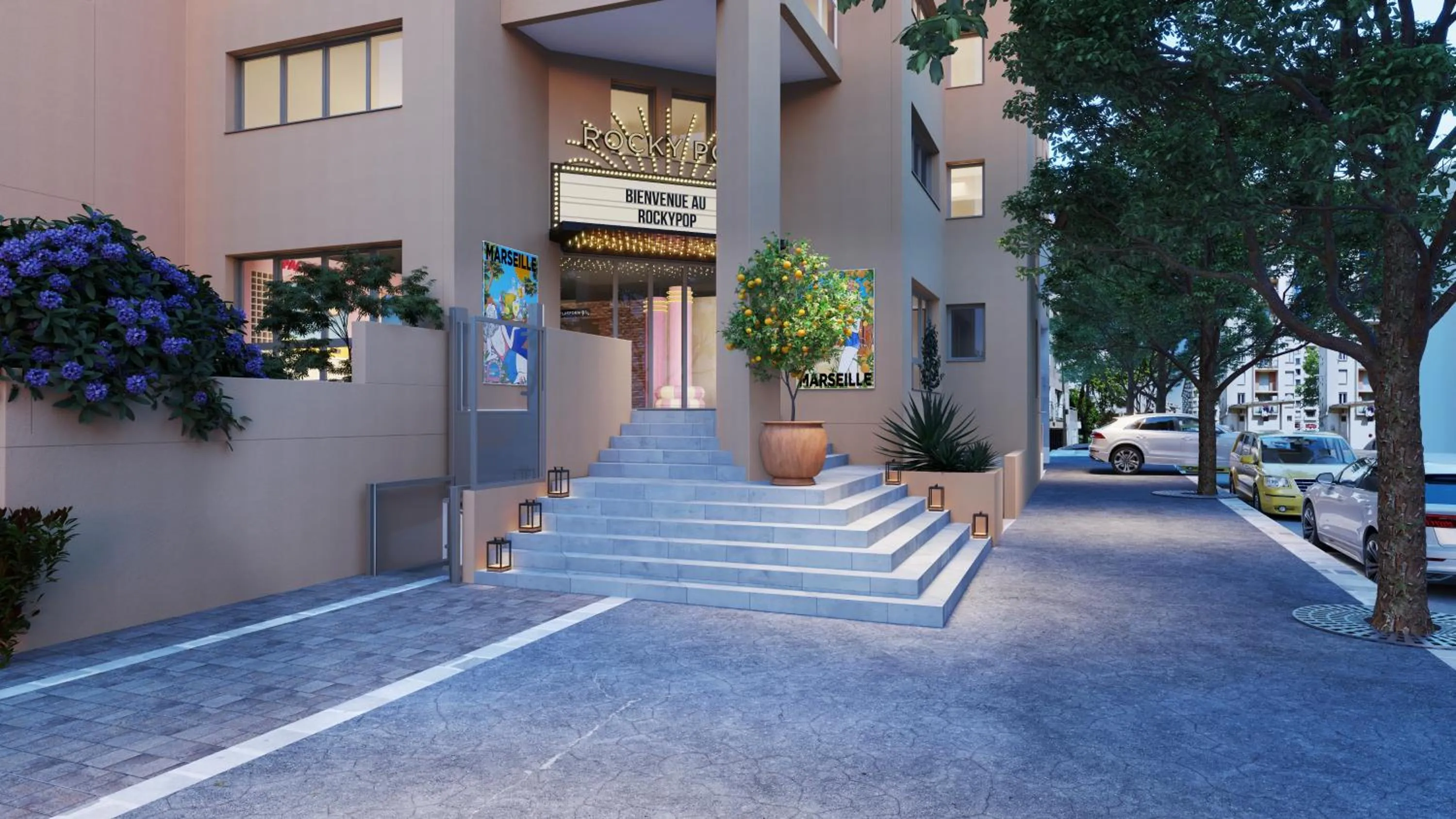 Property building in Citadines Castellane Marseille