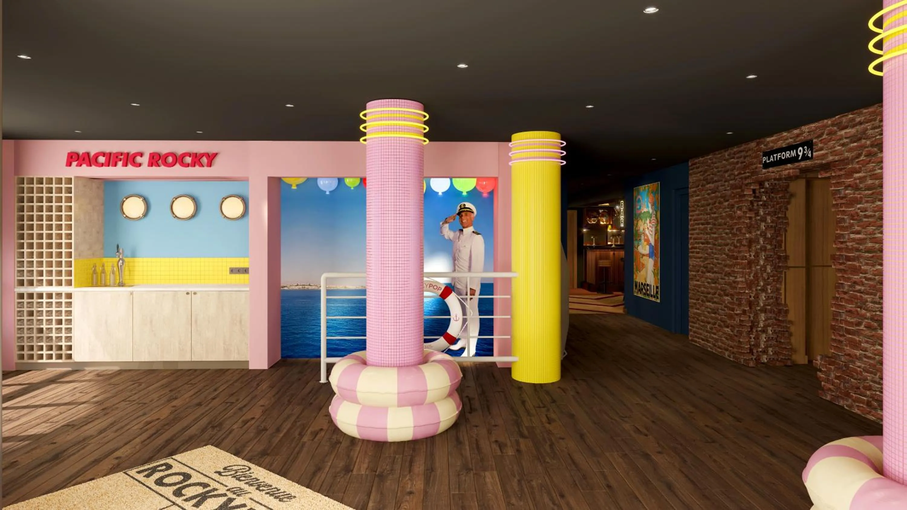 Facade/entrance in Citadines Castellane Marseille