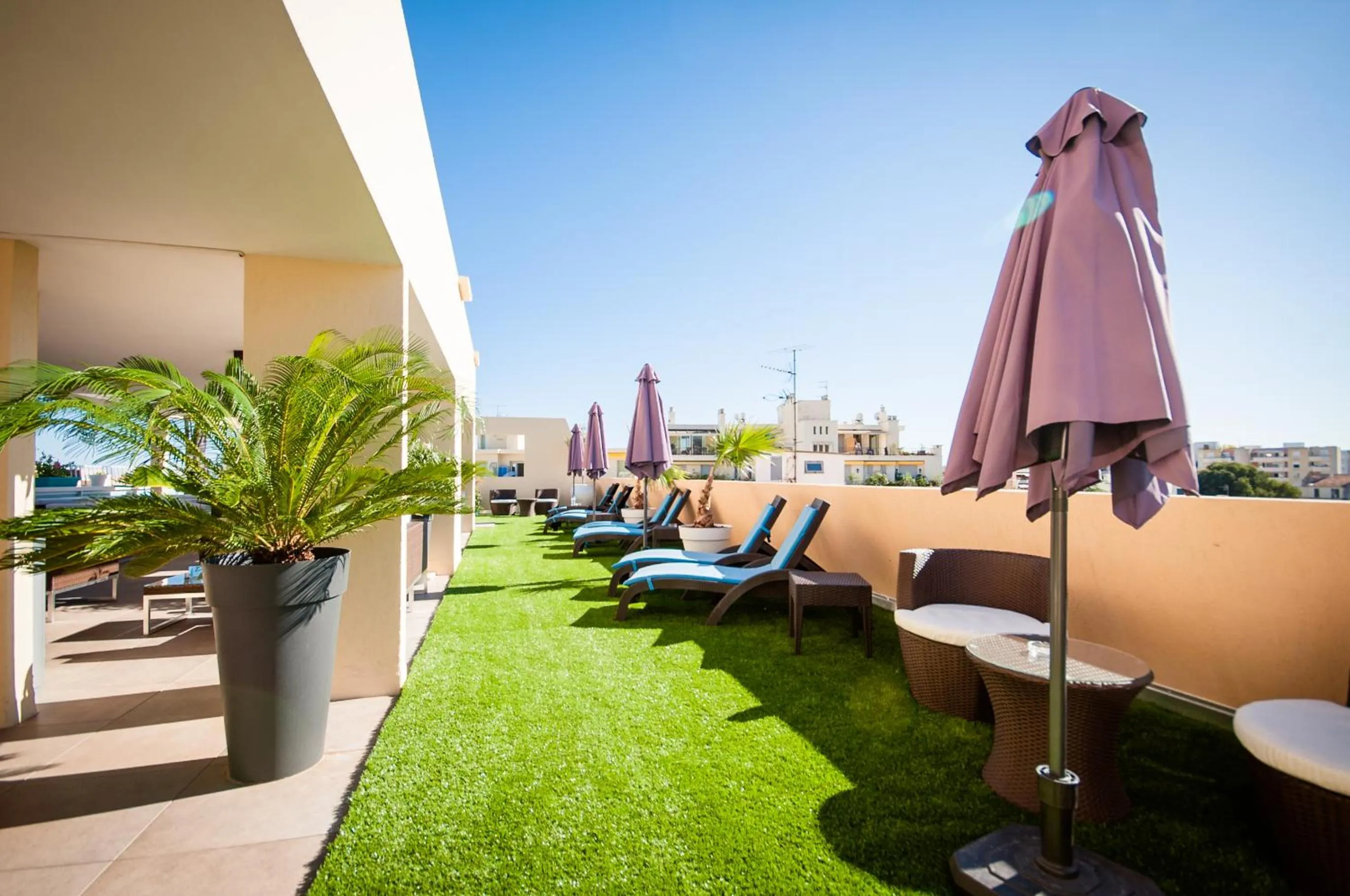 Balcony/Terrace in Residhome Nice Promenade