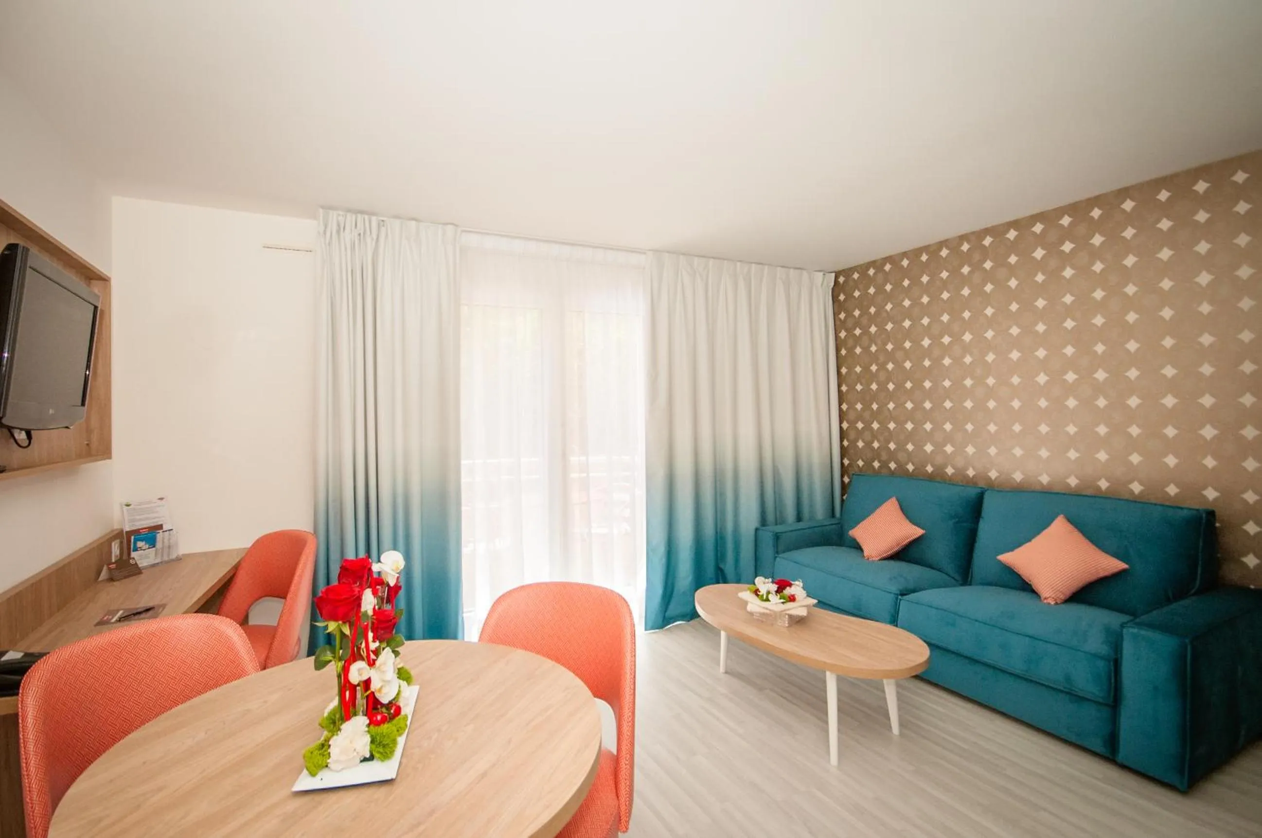 Living room in Residhome Nice Promenade