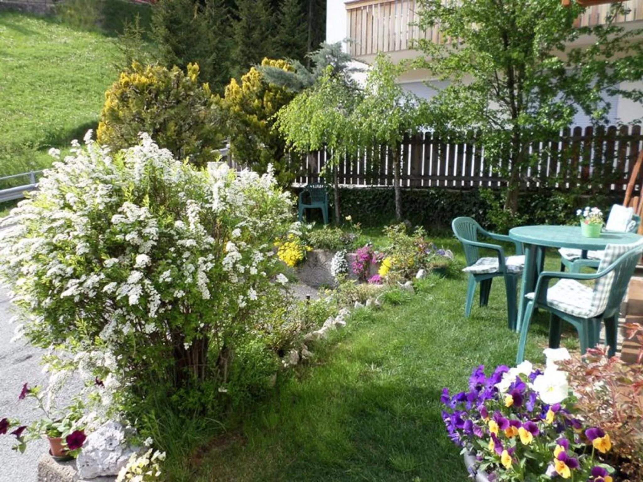 Garden in Haus Claudia B&B