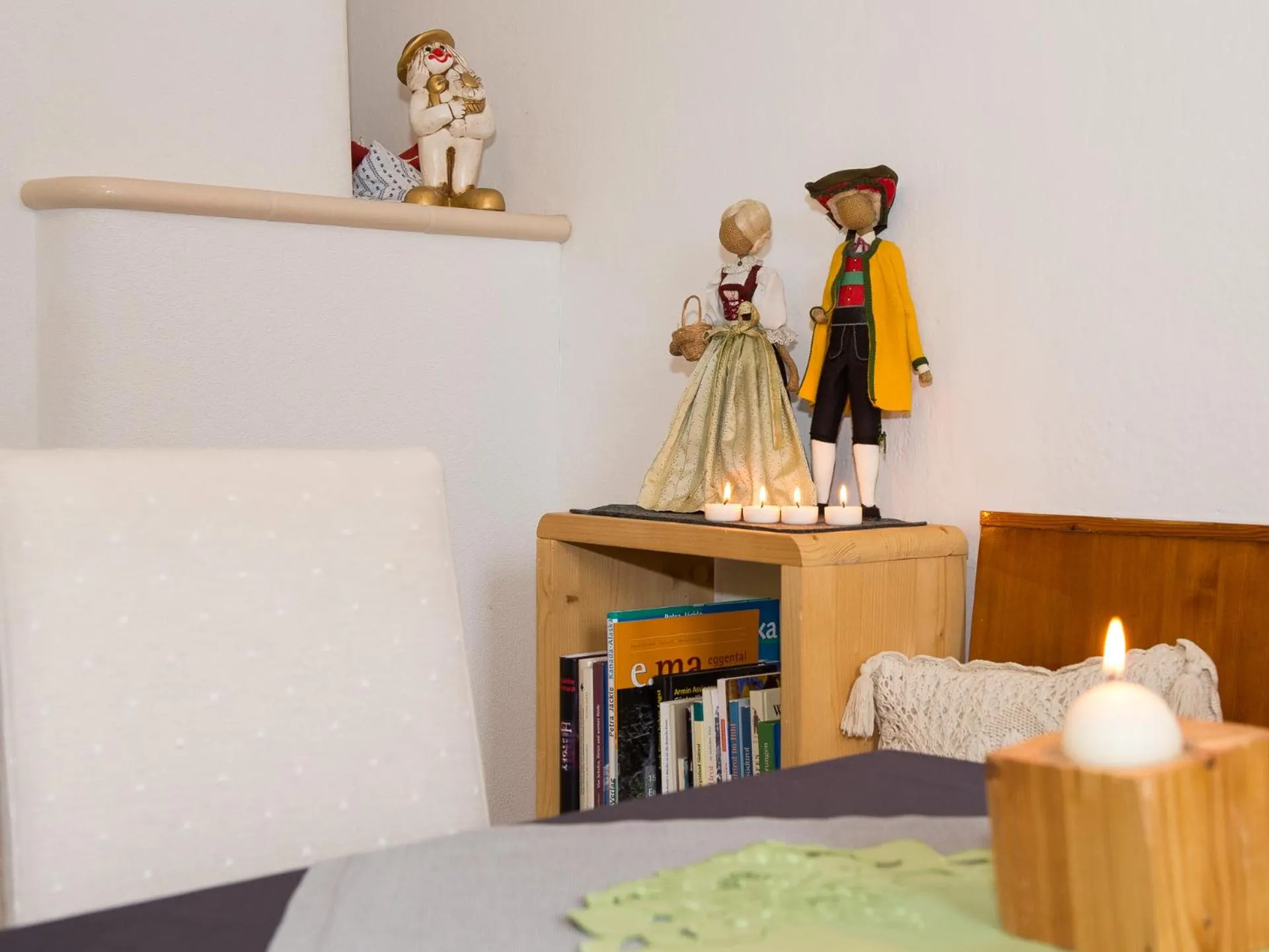 Decorative detail, Bed in Haus Claudia B&B