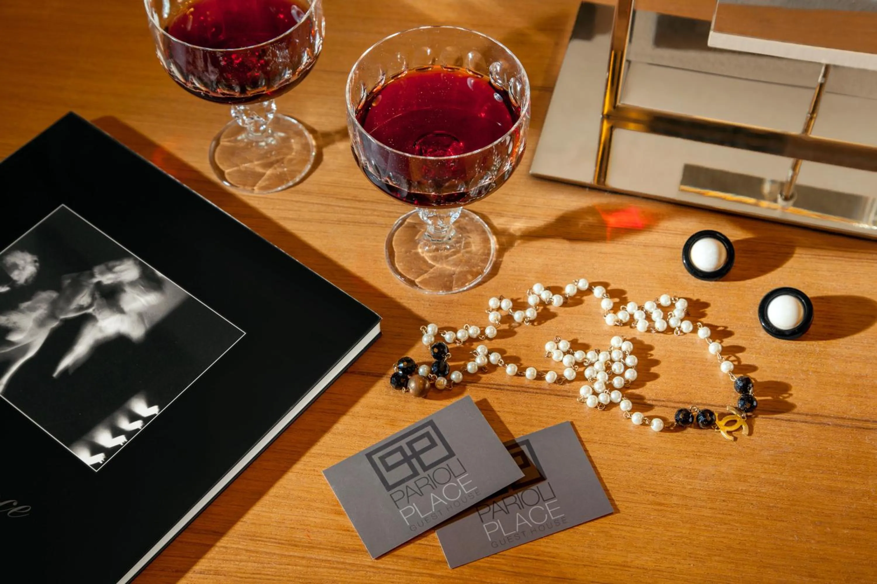 Decorative detail in Parioli Place B&B