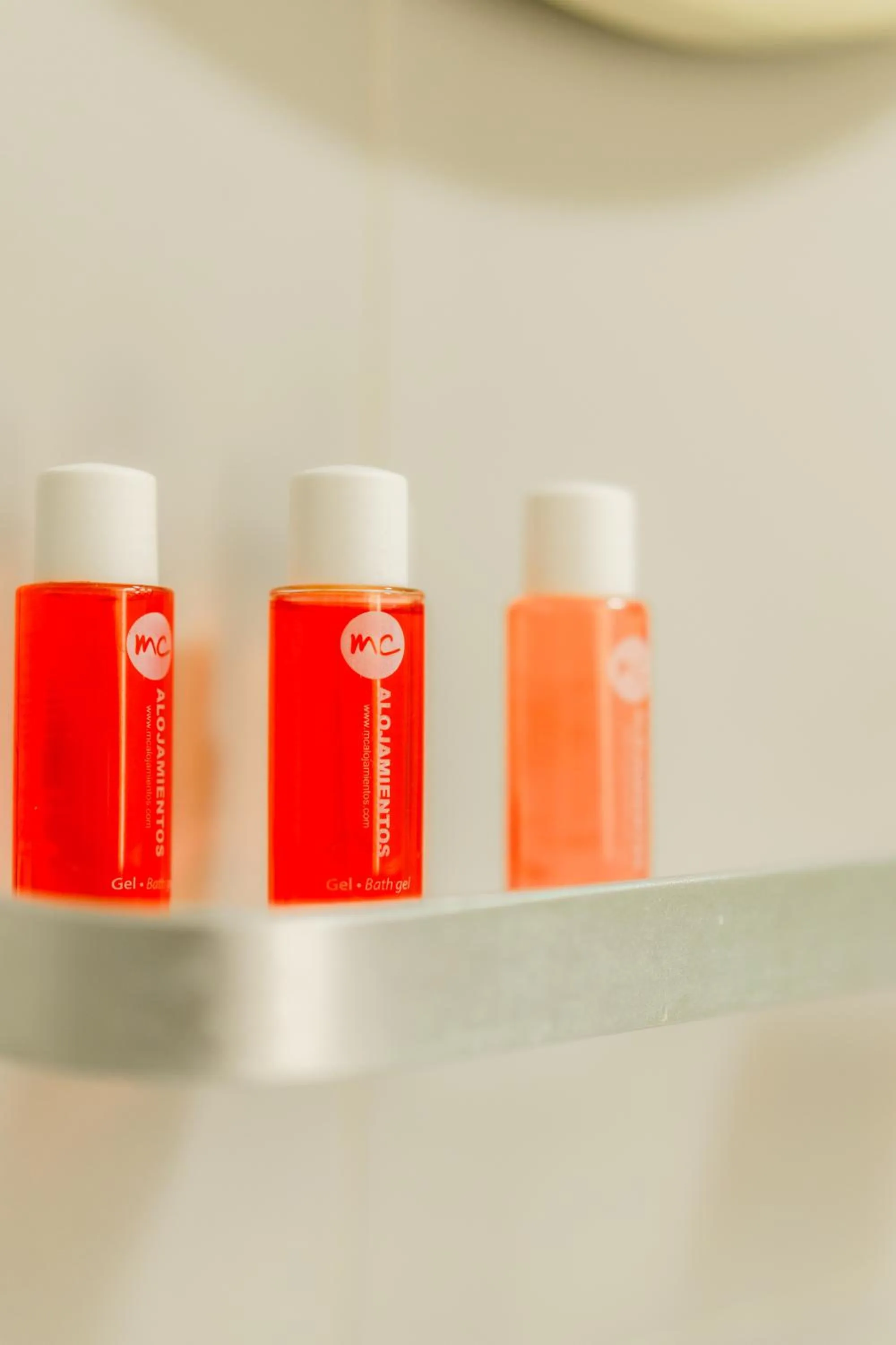 Shower in Apartamentos El Faro By Mc