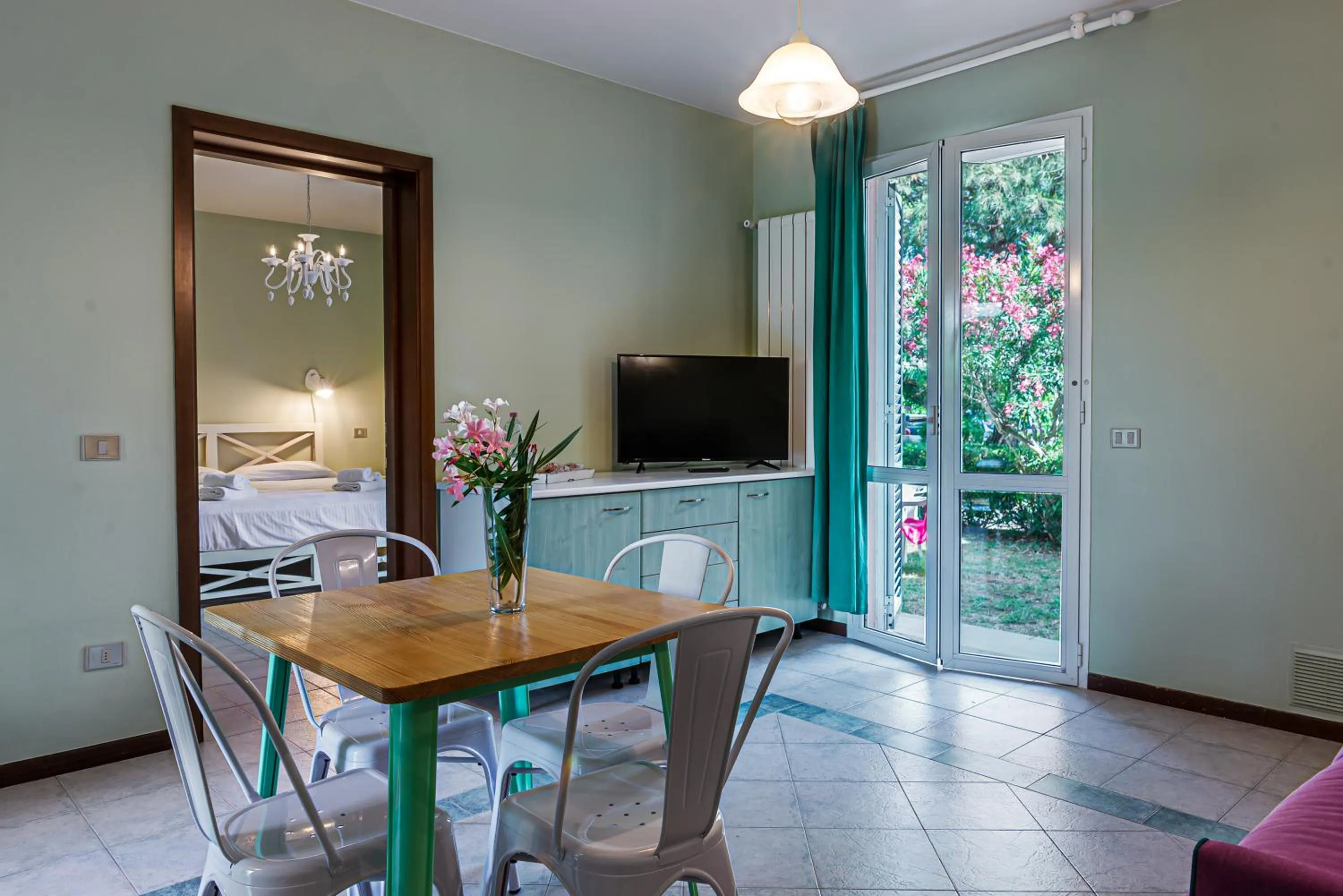 Living room in Oleandri Suite Hotel