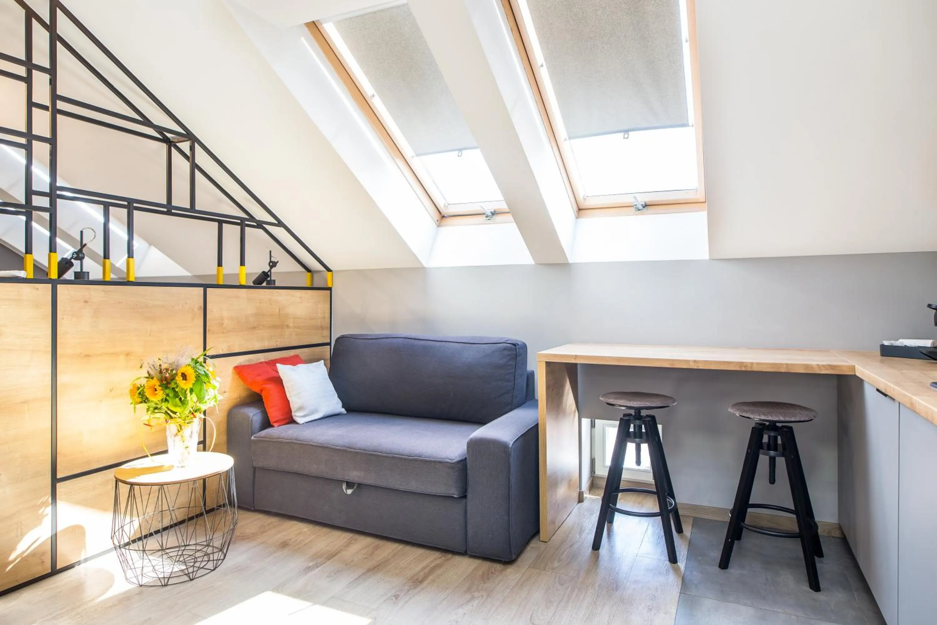 Living room in Cracow Rentals Zacisze