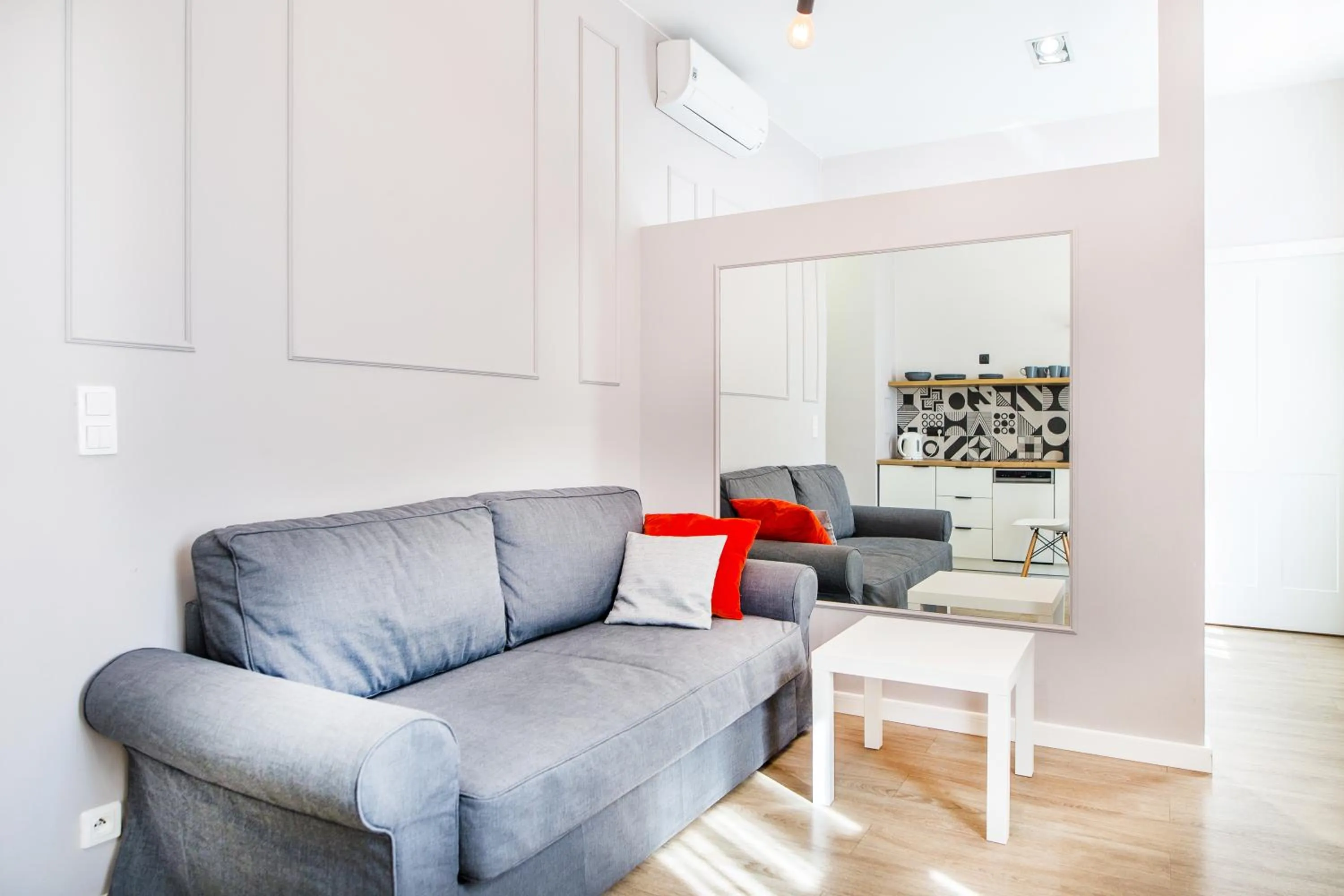 Living room in Cracow Rentals Zacisze