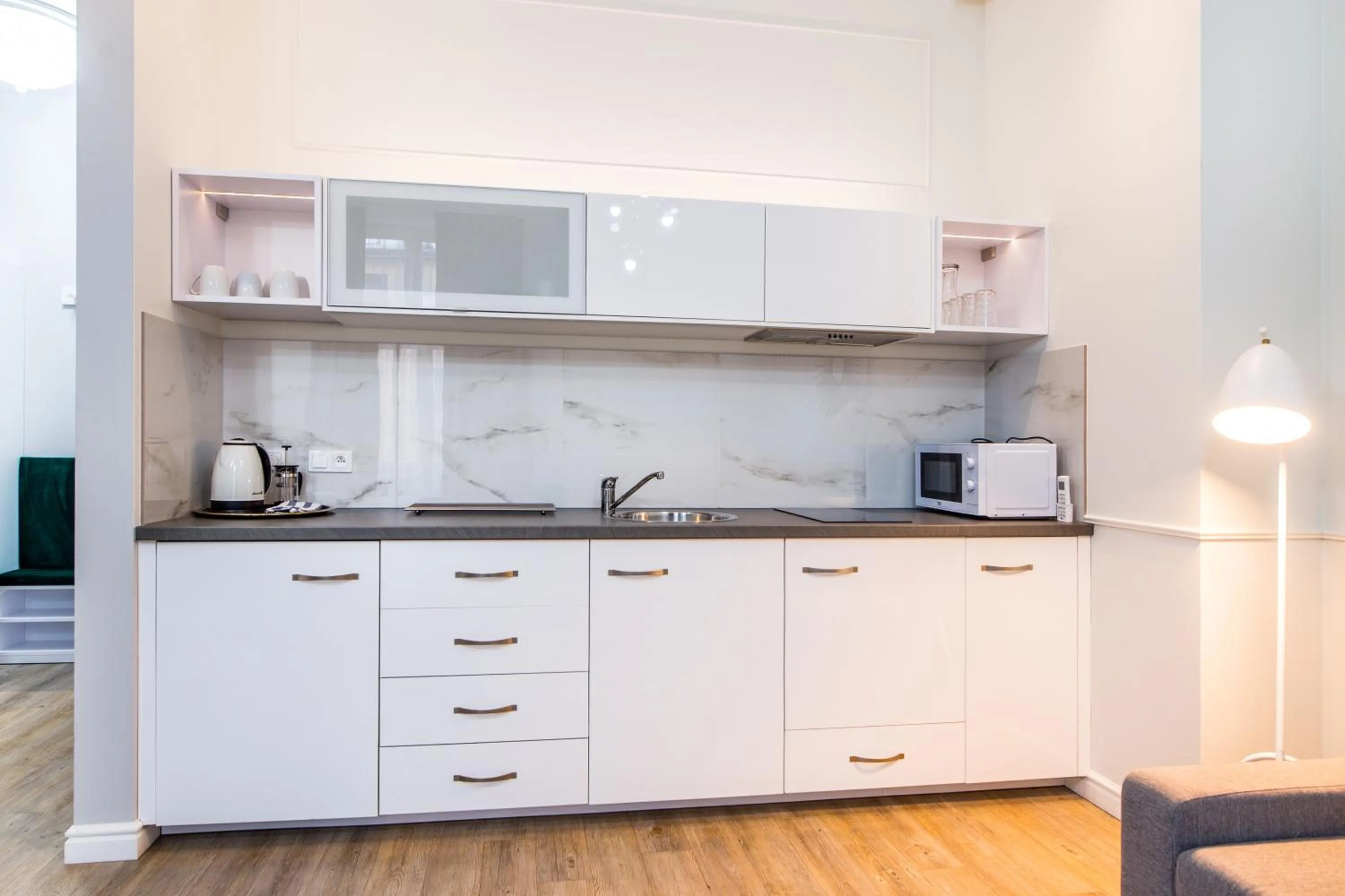 Kitchen or kitchenette in Cracow Rentals Zacisze