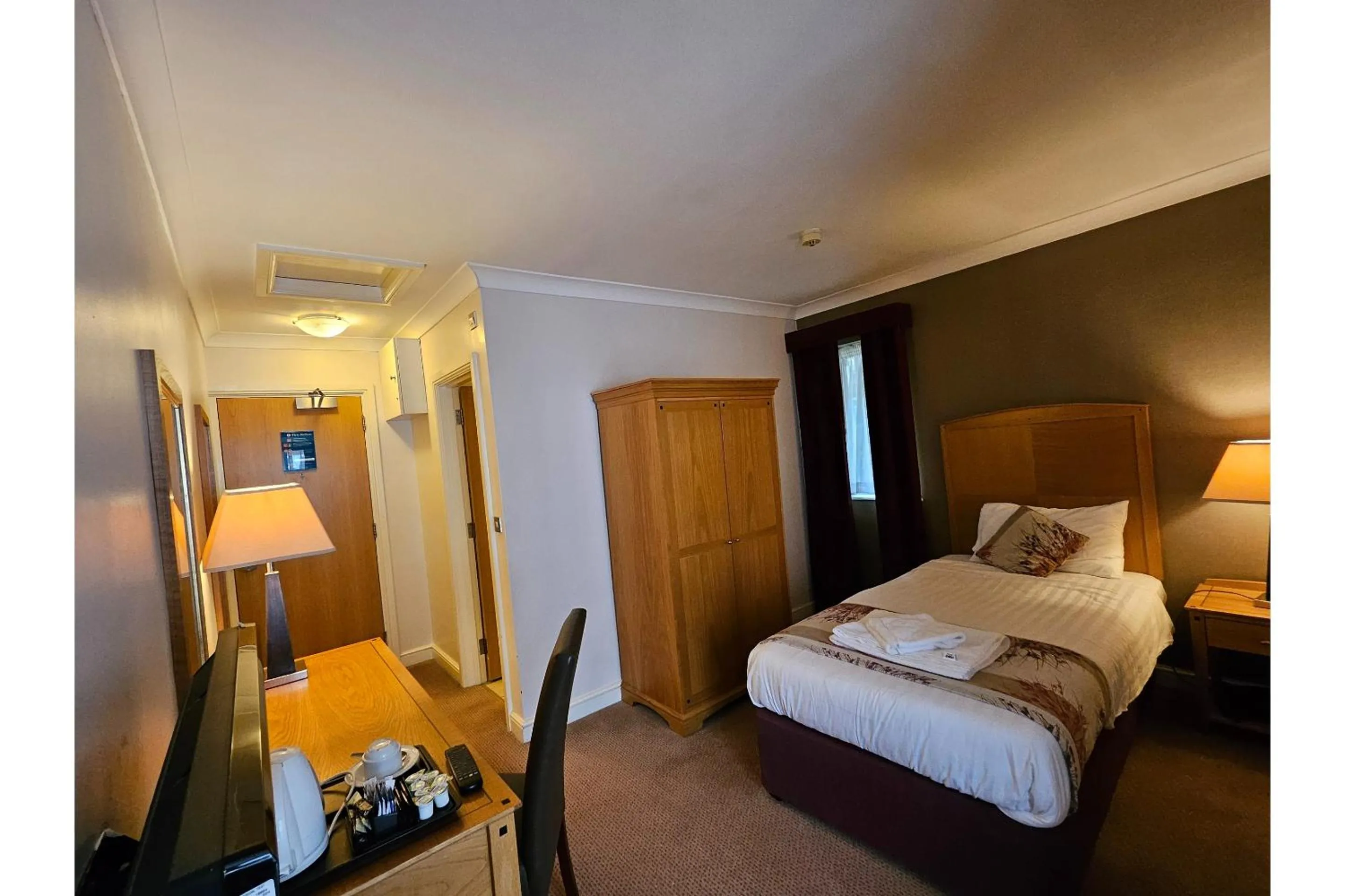 Bedroom, Bed in OYO Blaby Westfield Hotel