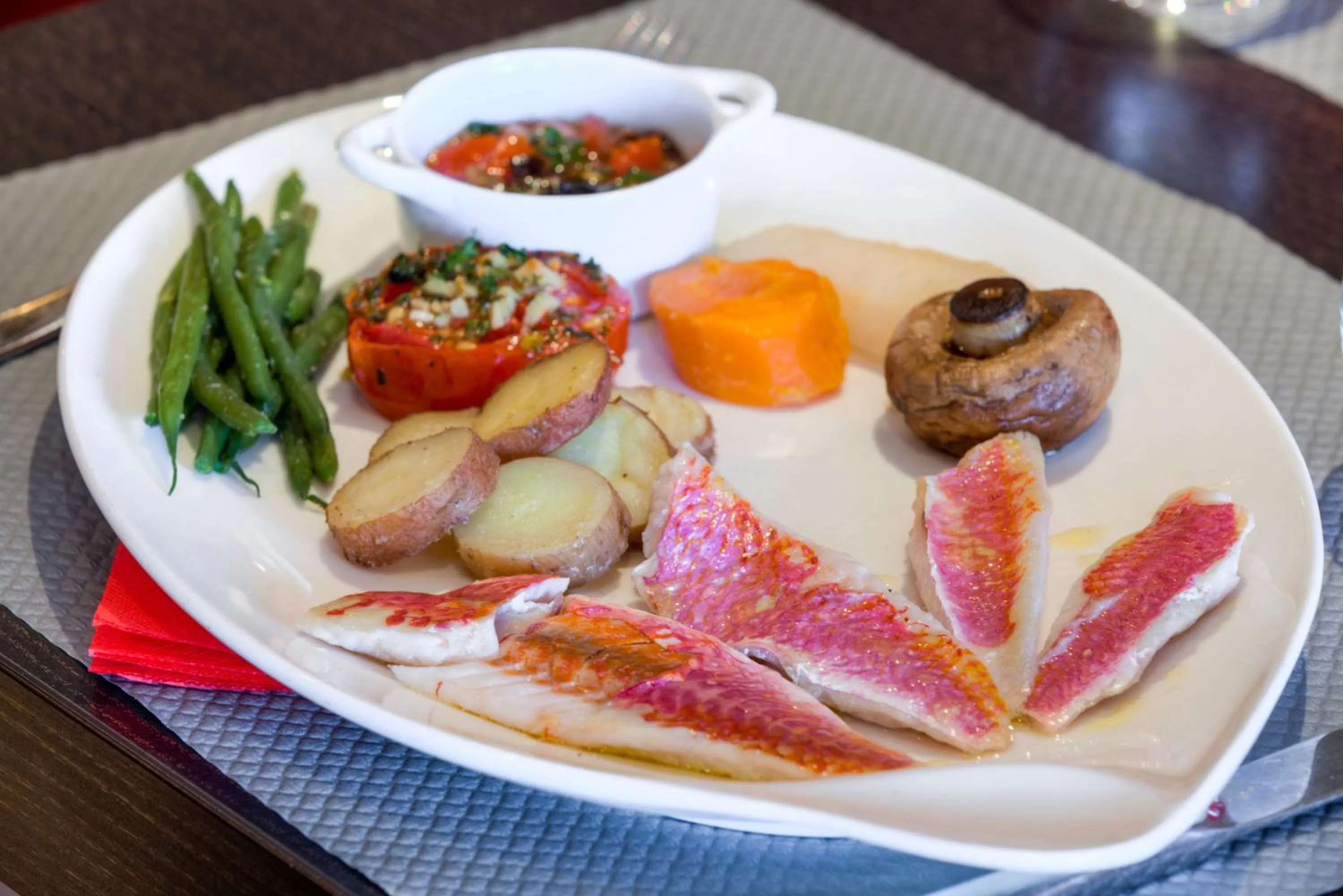 Food and drinks in Aux Prisons de Montagny