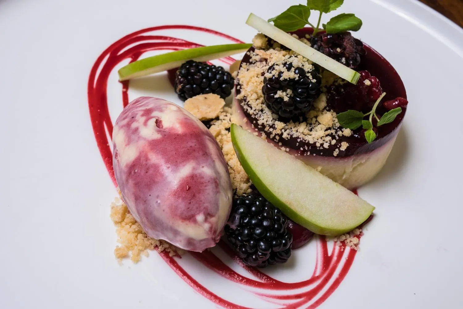 Food in The Maids Head Hotel