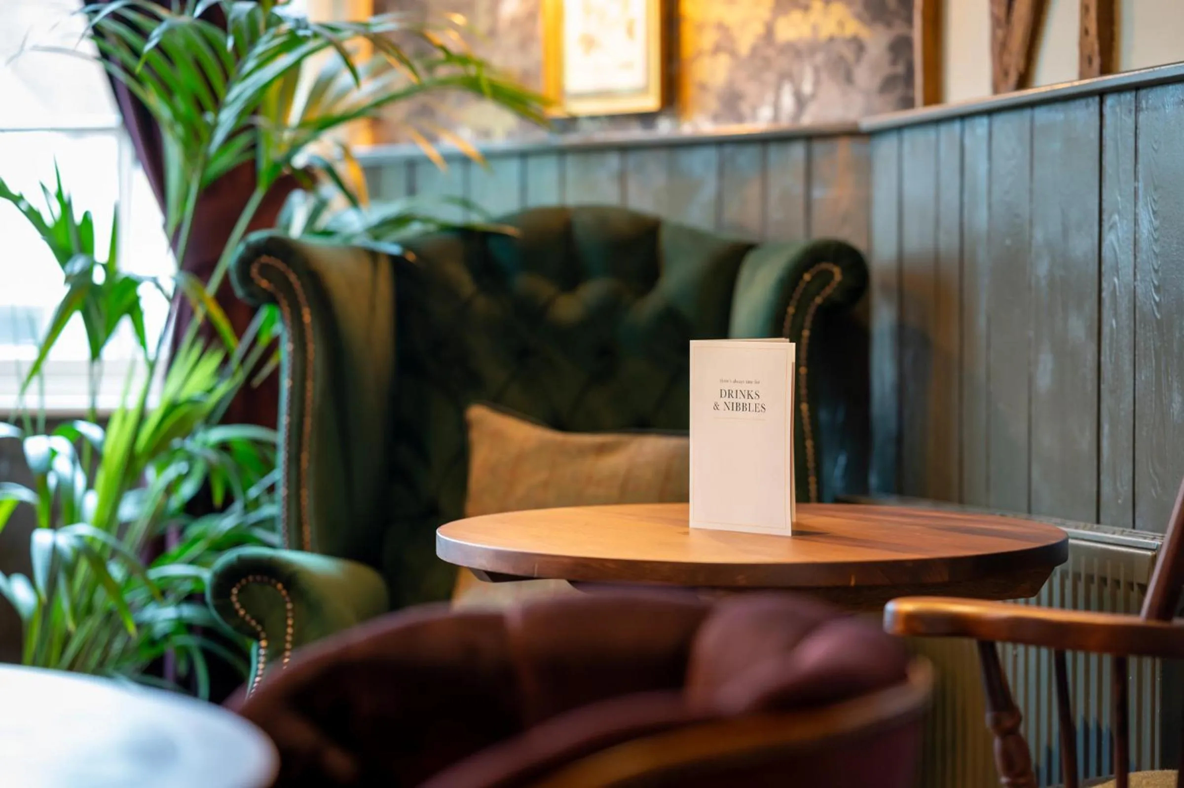 Seating area in Green Man by Chef & Brewer Collection