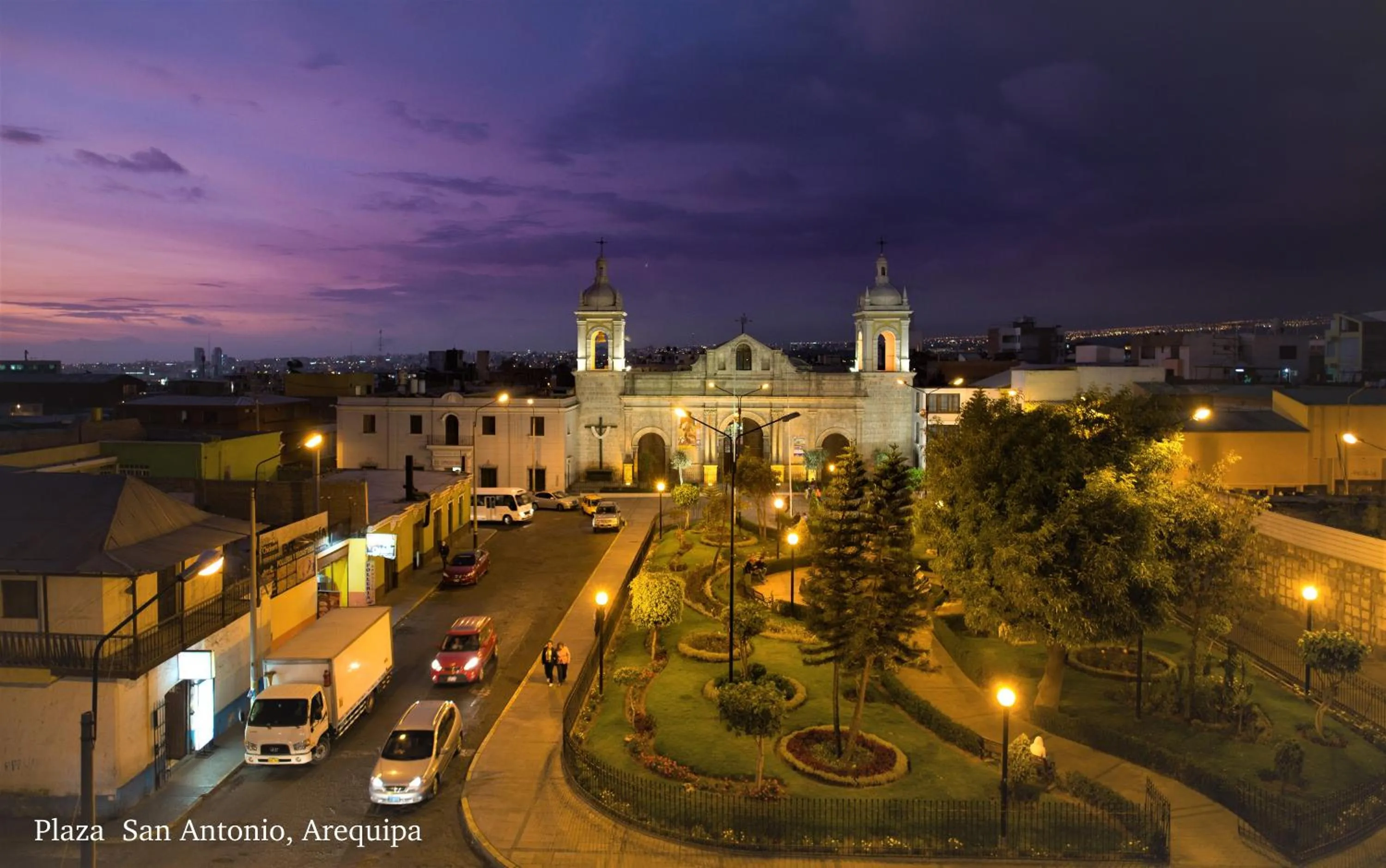 Property building in Hotel Plaza San Antonio Arequipa