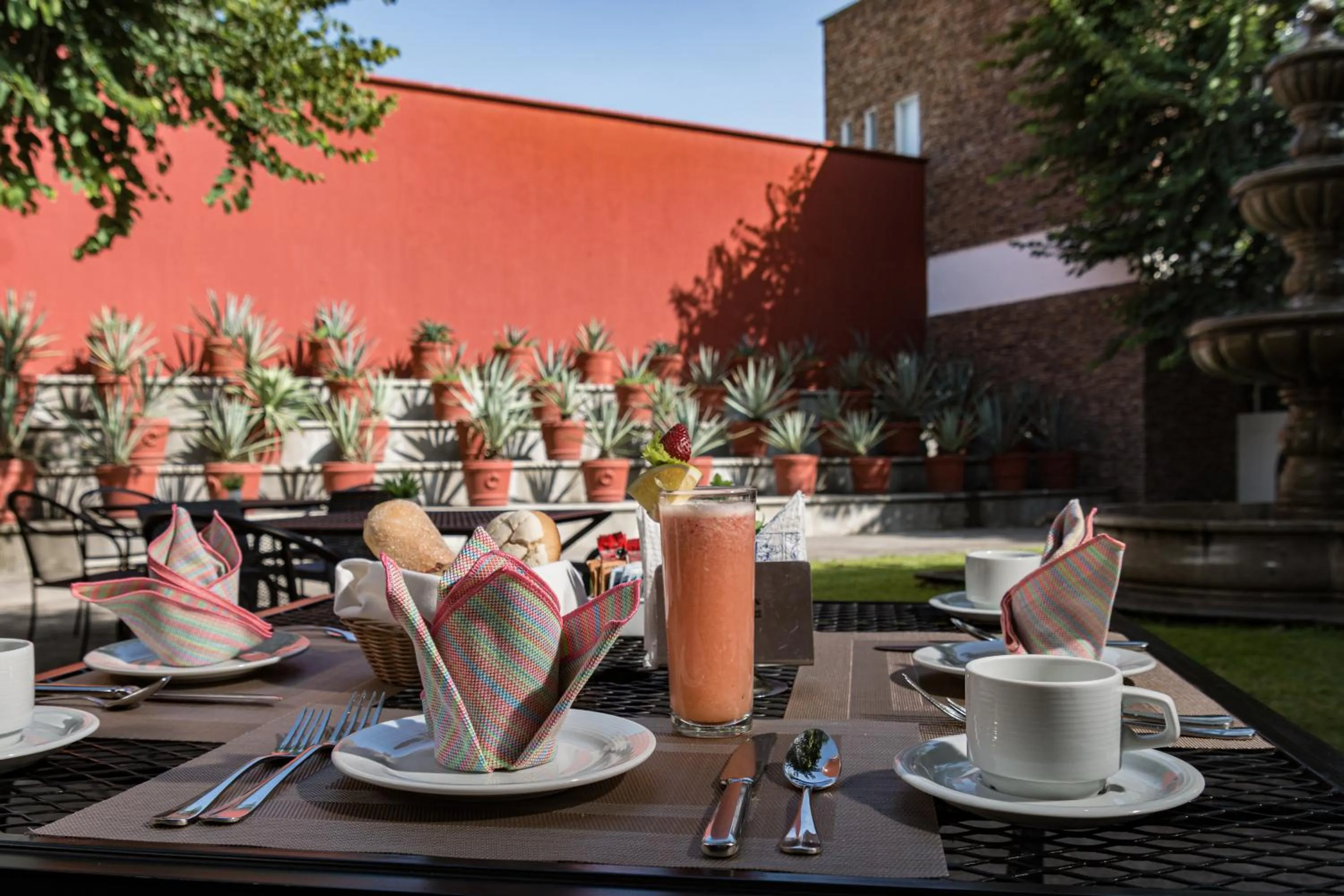 Patio in Radisson Hotel Cuernavaca