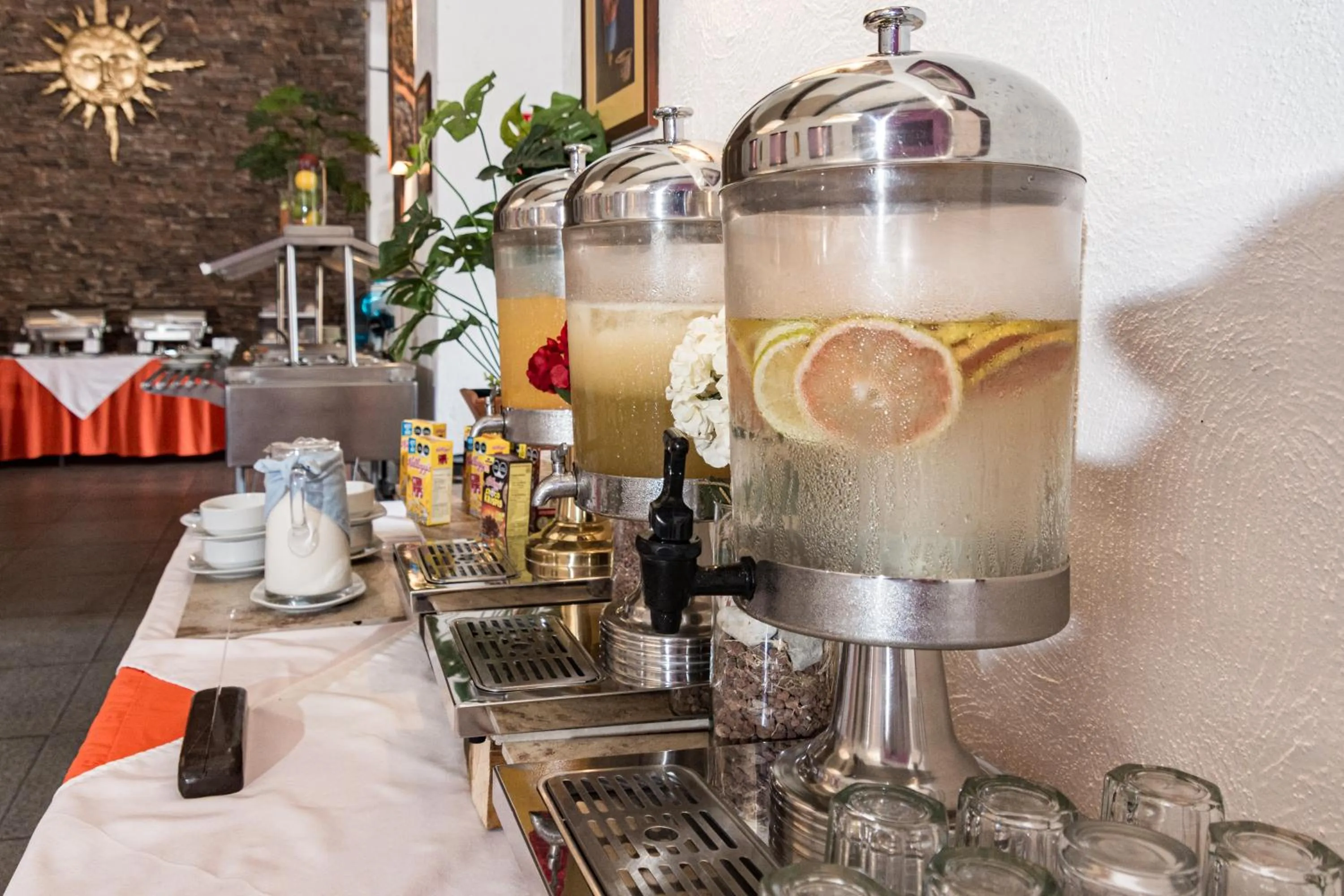 Buffet breakfast in Radisson Hotel Cuernavaca