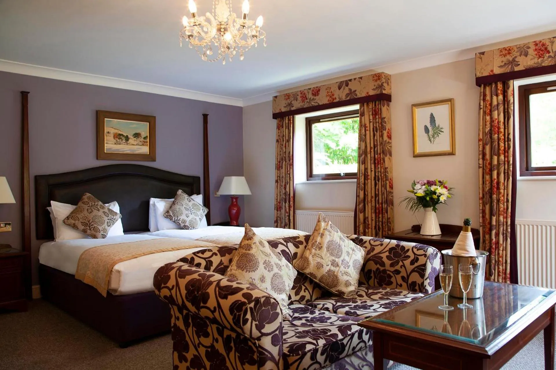 Bedroom, Bed in Clarion Hotel Charlecote Pheasant