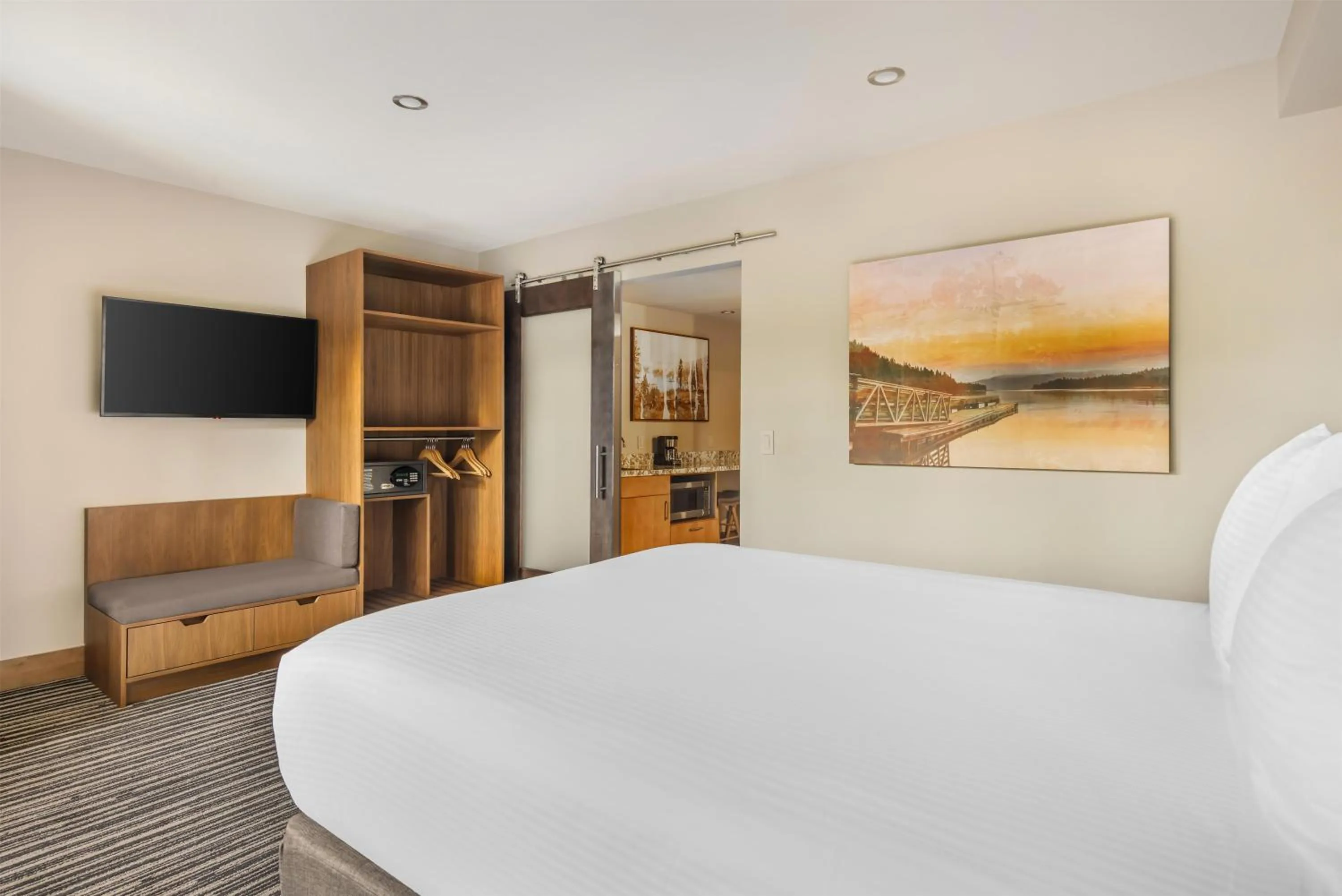 Bed in Hilton Vacation Club Tahoe Seasons Lake Tahoe