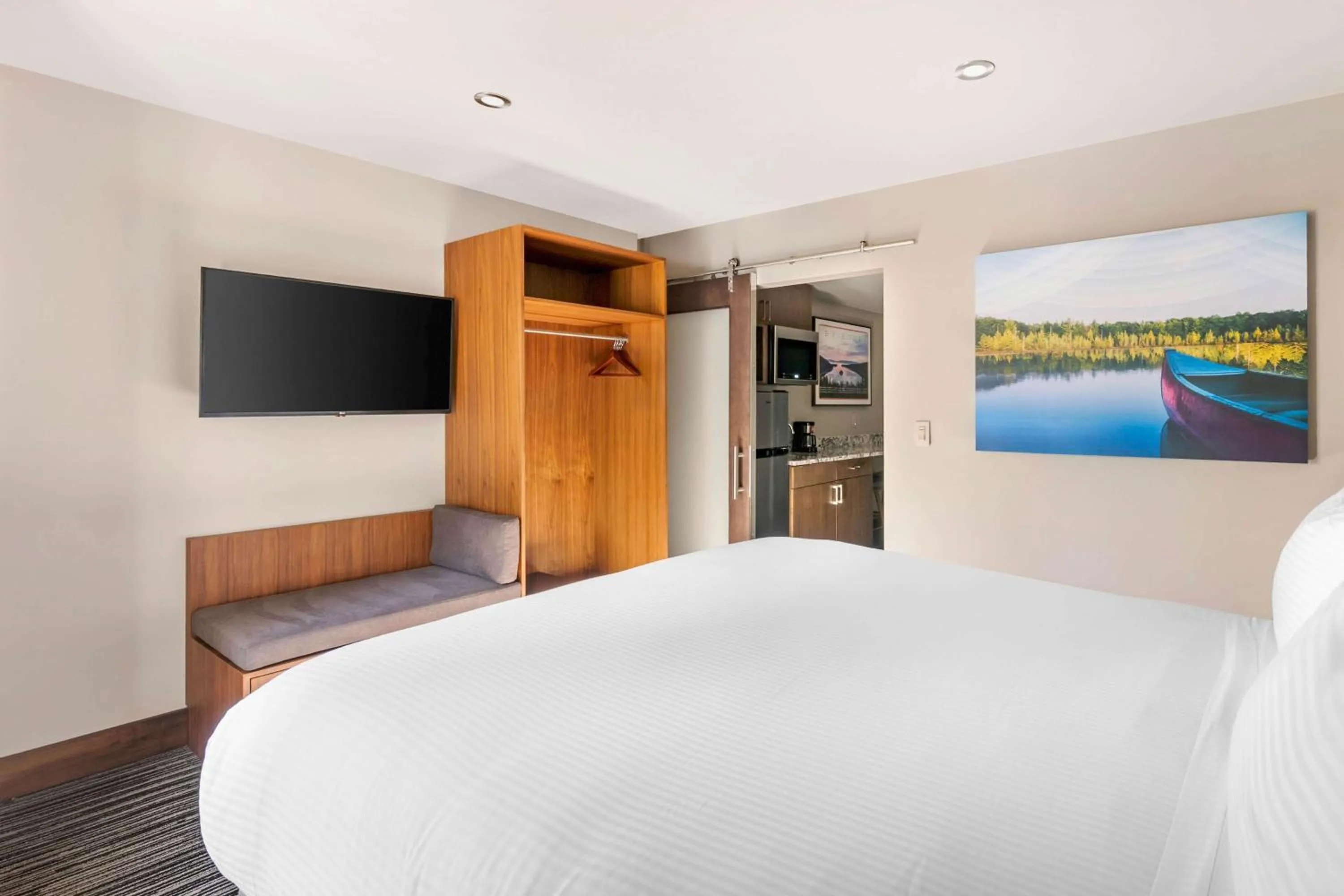 Bed in Hilton Vacation Club Tahoe Seasons Lake Tahoe