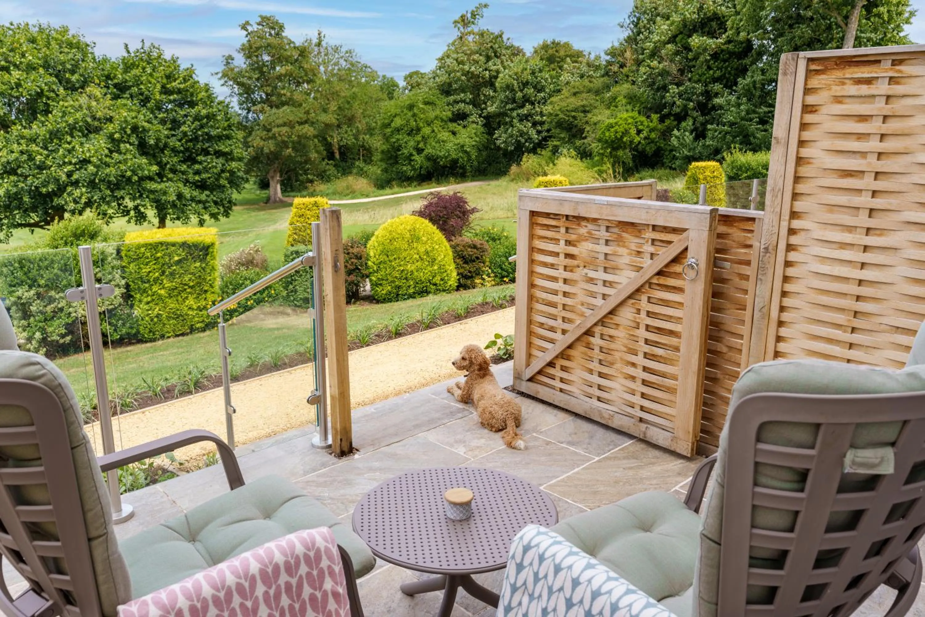 Patio in Tewkesbury Park