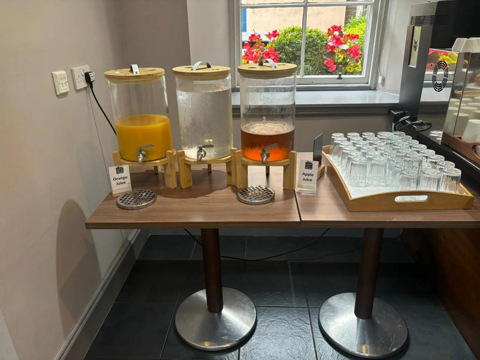 Continental breakfast in Leonardo Edinburgh City