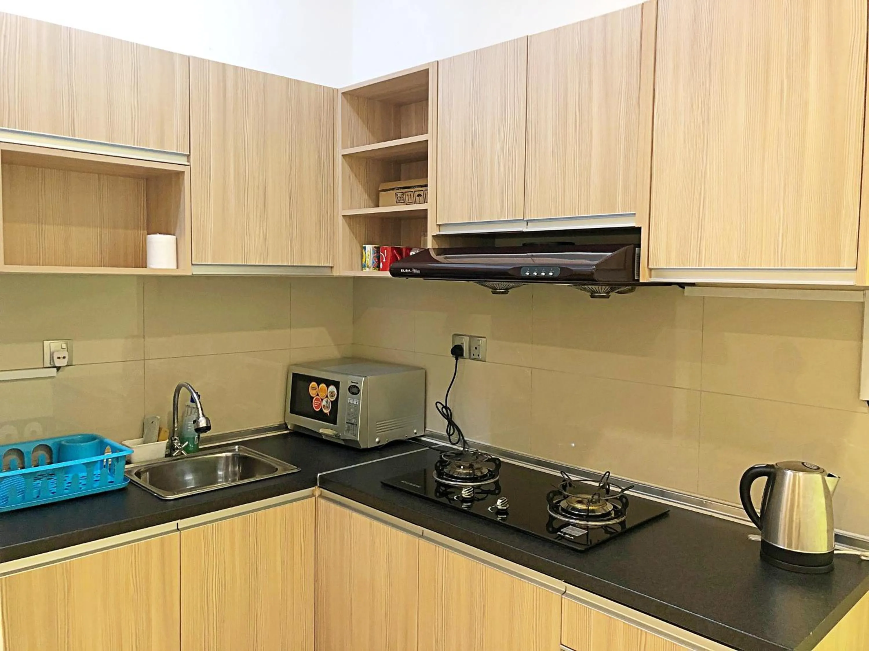 Kitchen or kitchenette in Borneo Coastal Residence @ IMAGO Mall