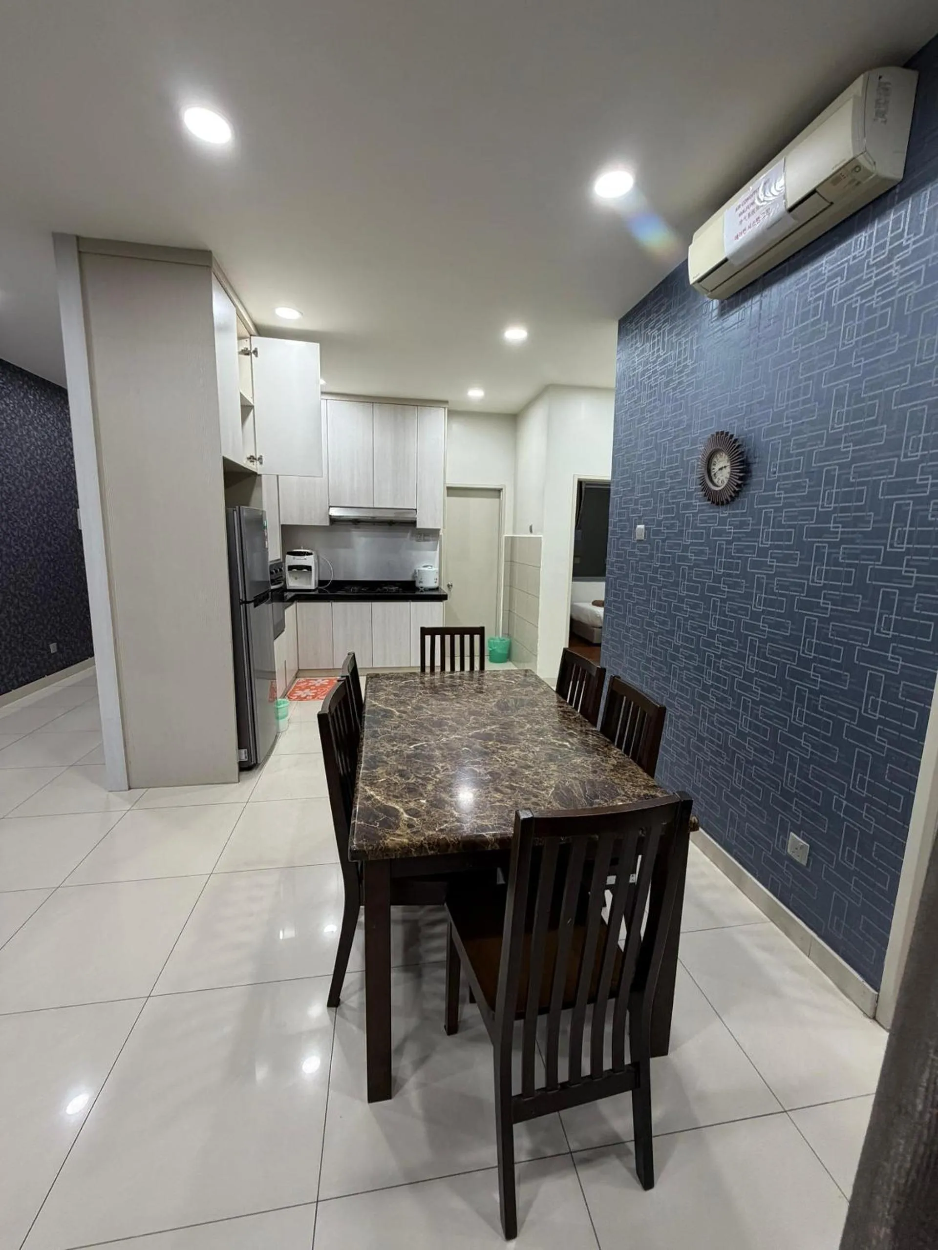 Kitchen or kitchenette in Borneo Coastal Residence @ IMAGO Mall