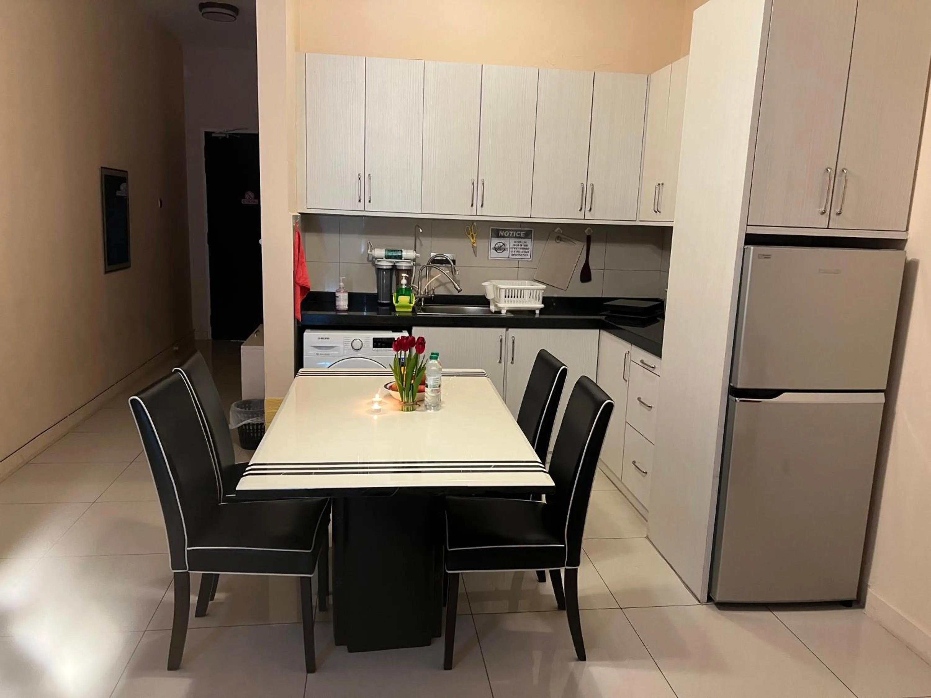 Kitchen or kitchenette in Borneo Coastal Residence @ IMAGO Mall