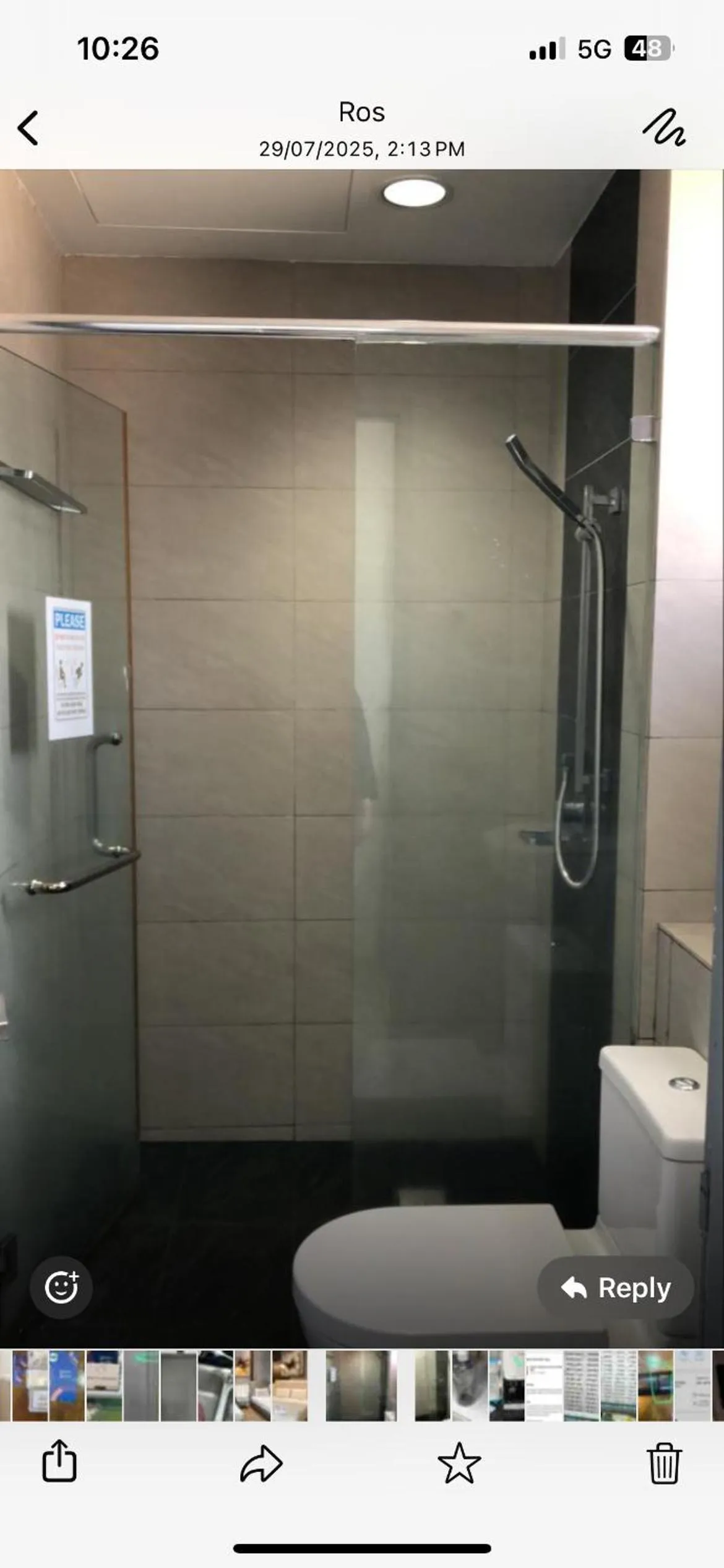 Shower in Borneo Coastal Residence @ IMAGO Mall