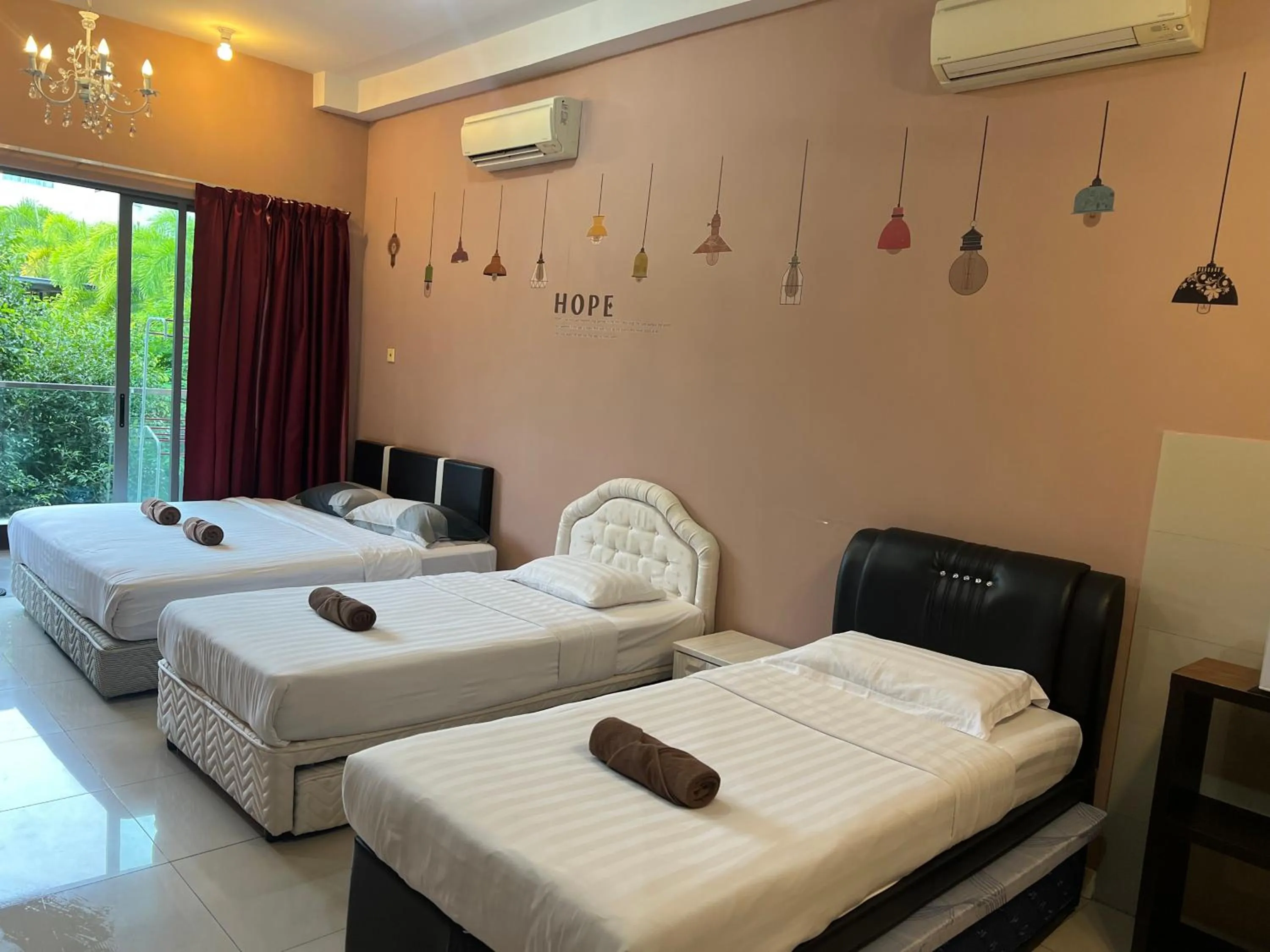 Bed in Borneo Coastal Residence @ IMAGO Mall